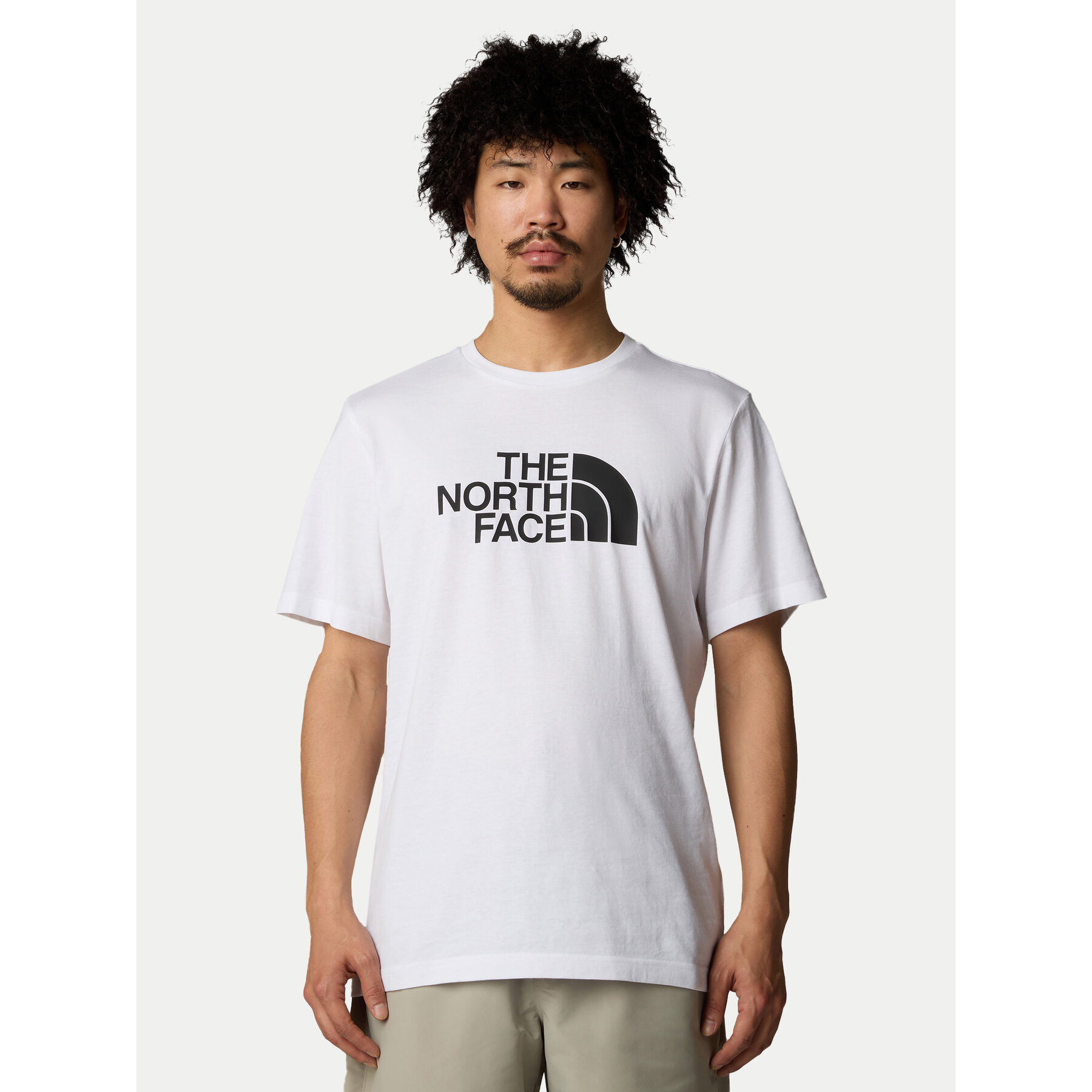 The North Face T-Shirt Easy NF0A8A6C Biały Regular Fit