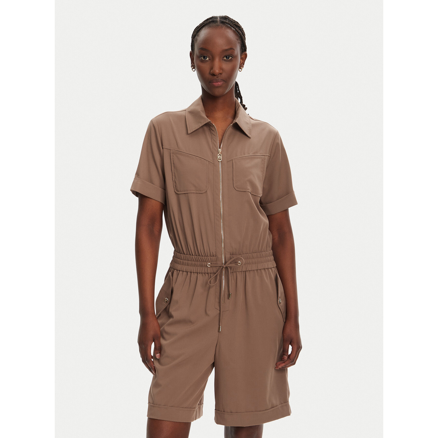 Liu Jo Sport Kombinezon TA5145 TS922 Brązowy Regular Fit