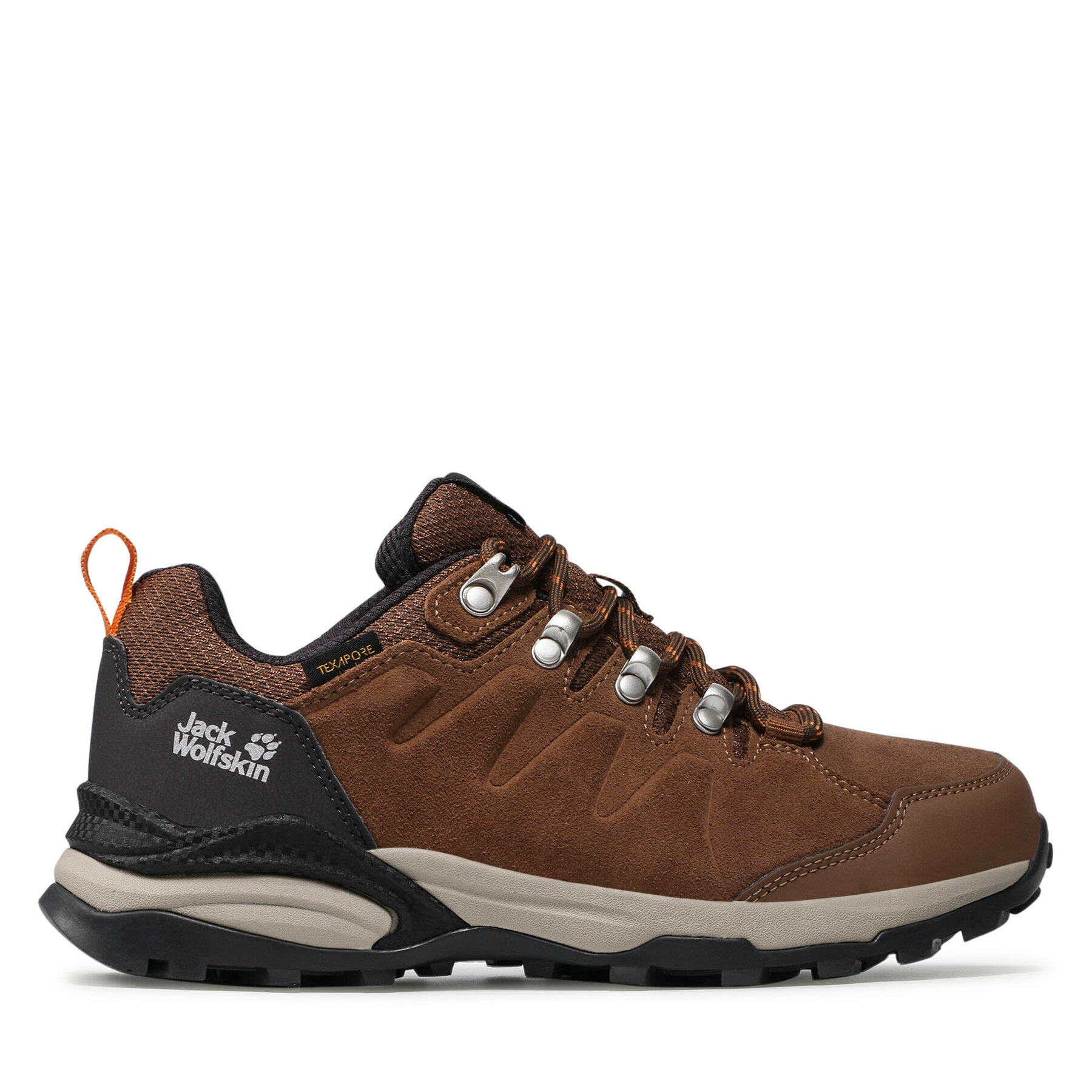 Jack Wolfskin Trekkingi Refugio Texapore Low W 4050821 Brązowy