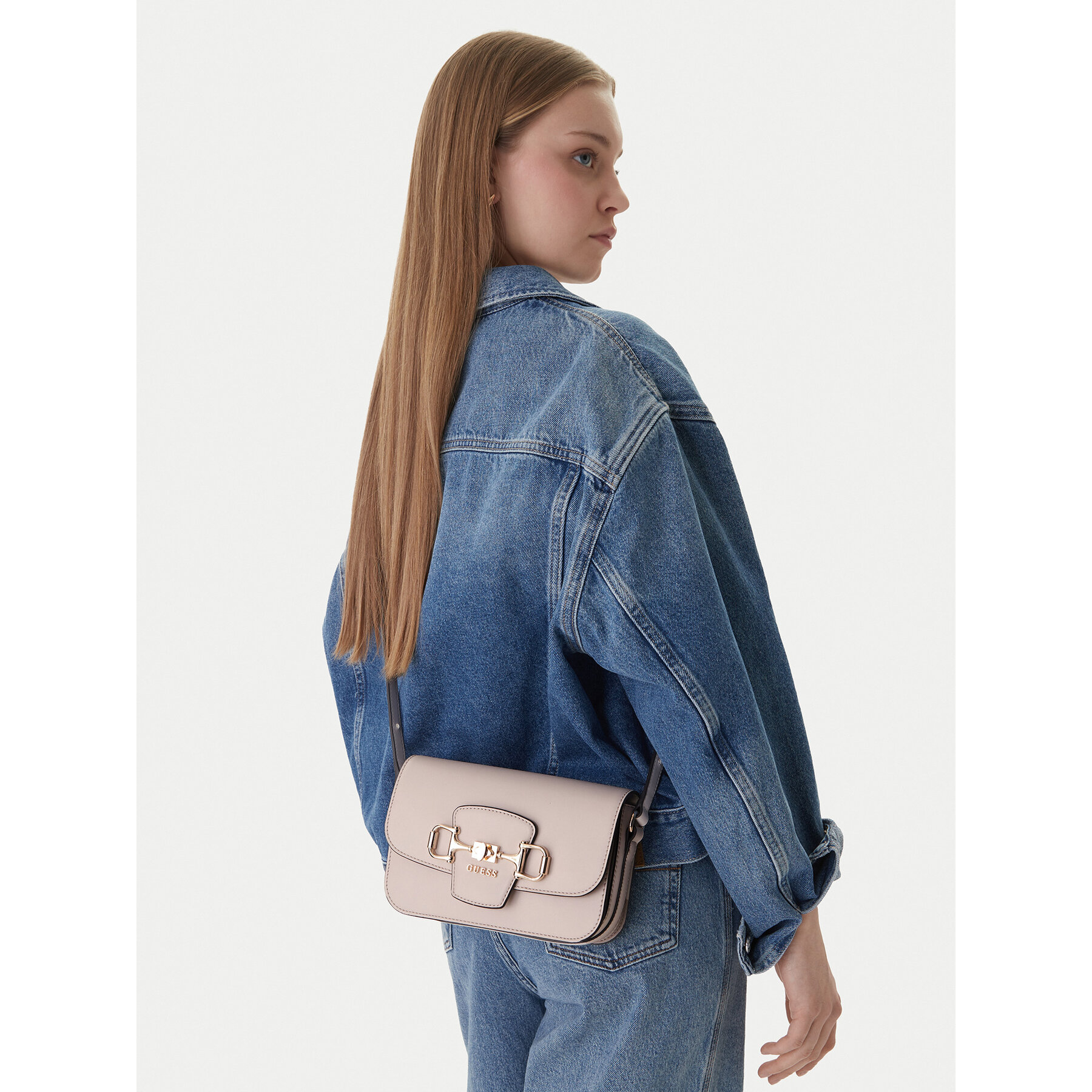 Guess Torebka Janie HWVG99 10210 Écru