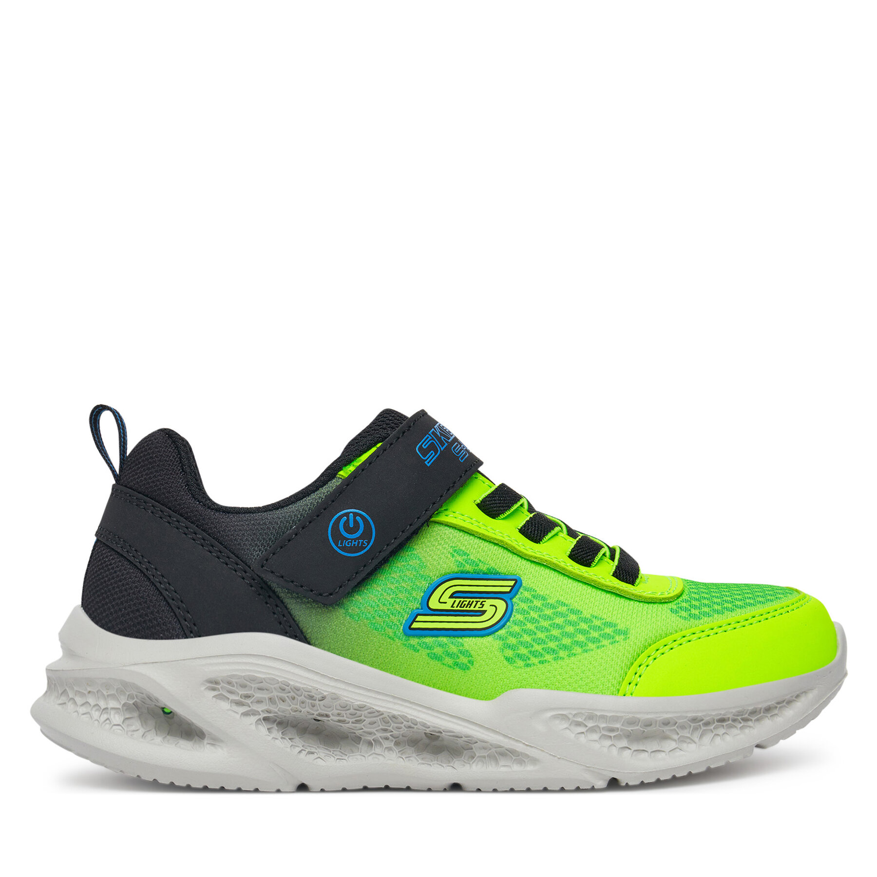 Skechers Sneakersy Meteor-Lights - Krendox 401495L/BBLM Czarny