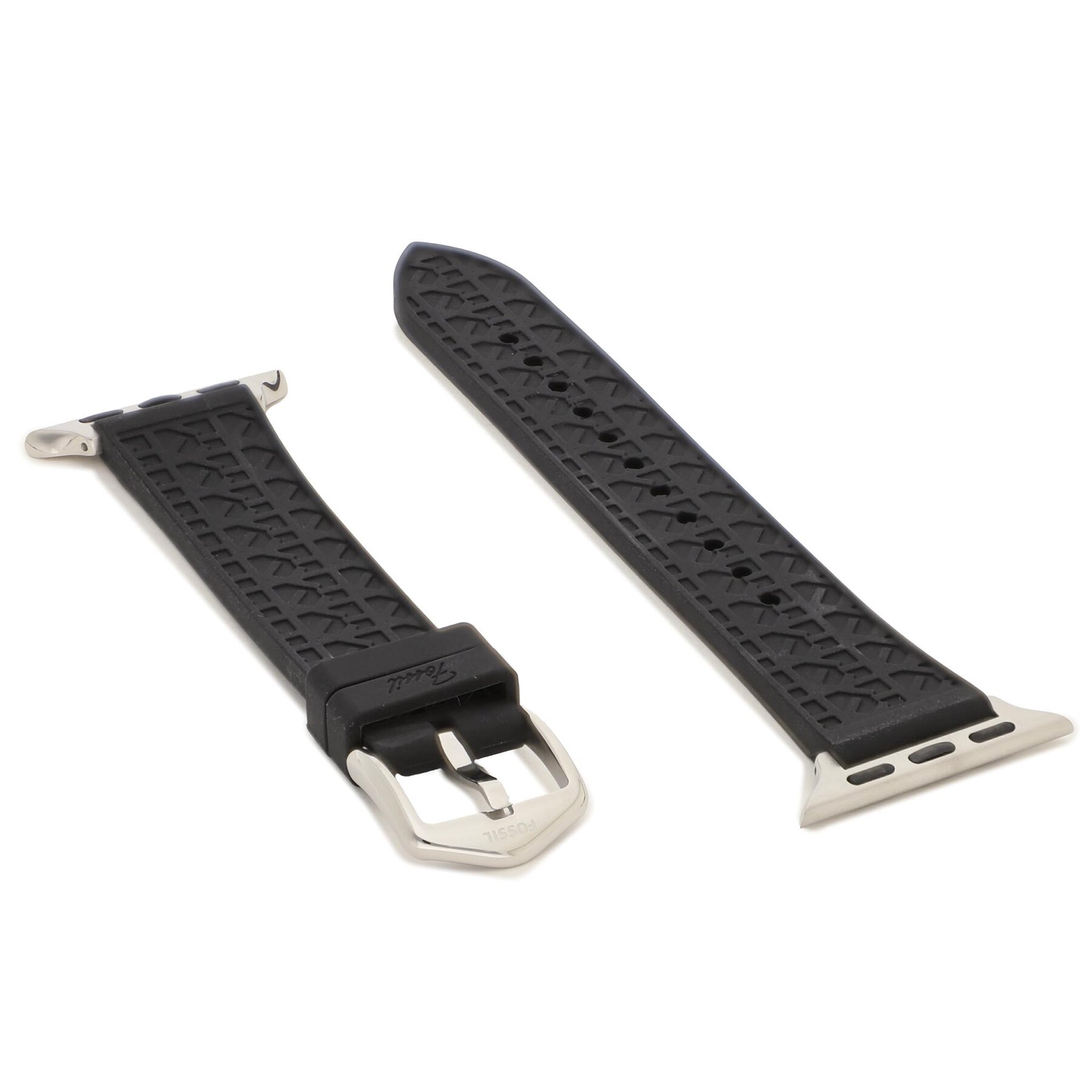 Fossil Wymienny pasek do zegarka Apple Watch S380018 Czarny