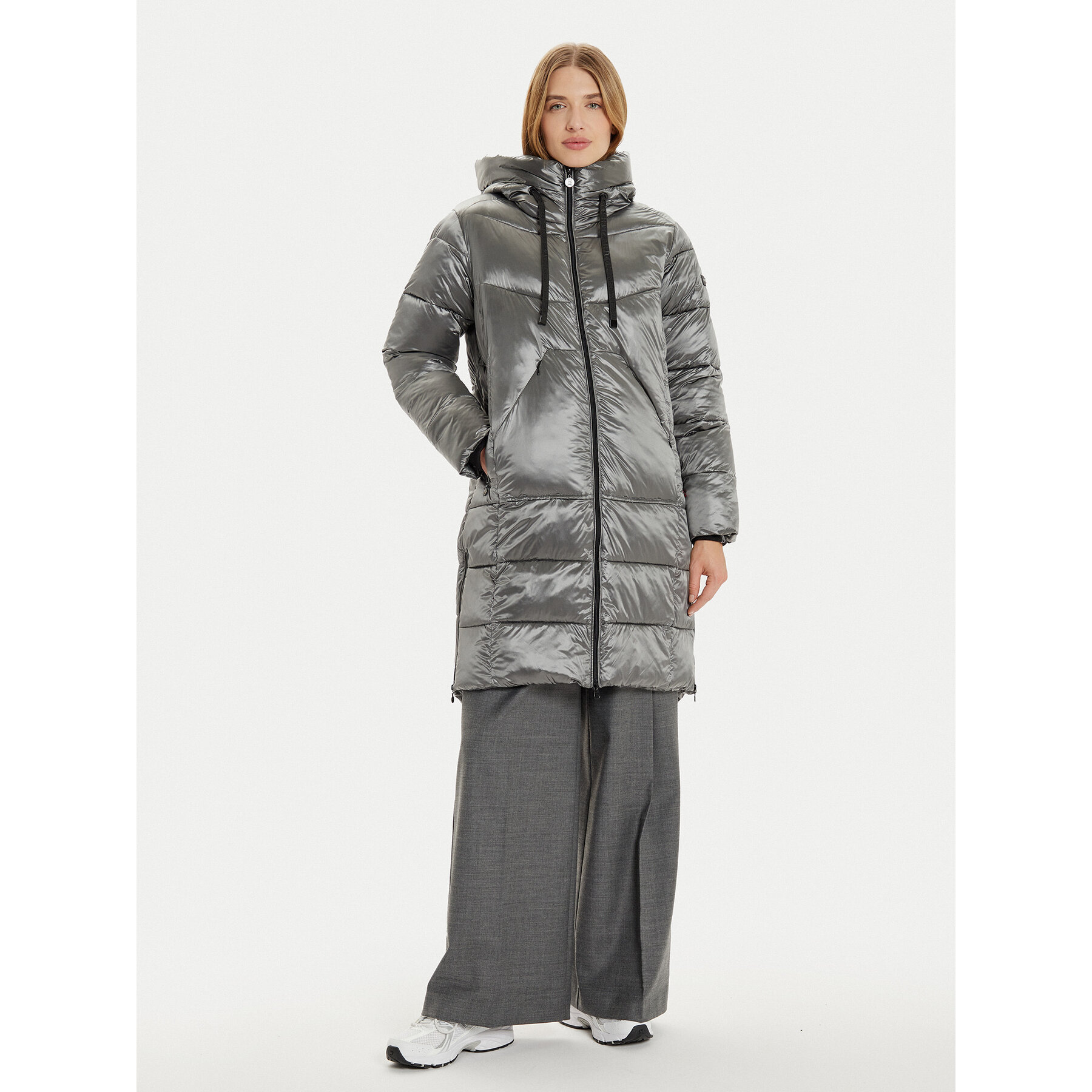 Frieda & Freddies Kurtka zimowa 3847A Szary Regular Fit