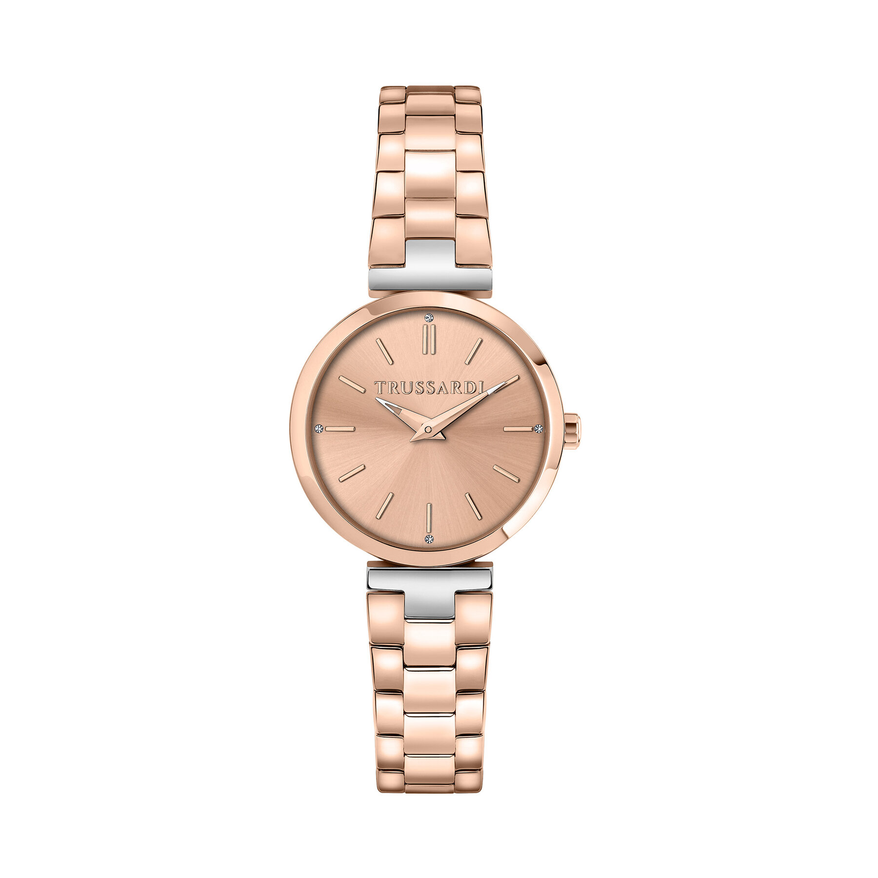 Trussardi Zegarek R2453164506 Różowe złoto