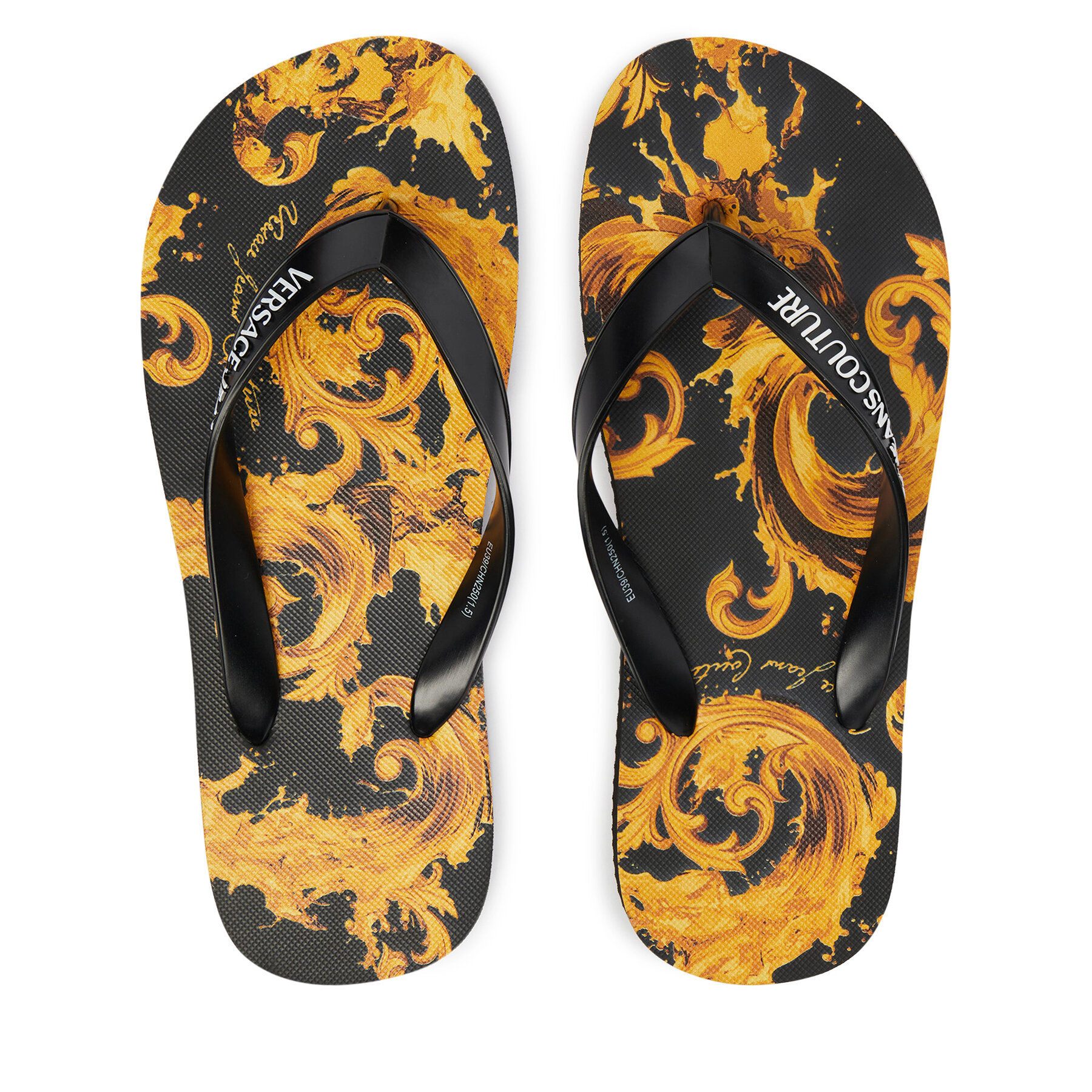 Versace Jeans Couture Japonki 80VA3SQ7 ZSS80 Czarny
