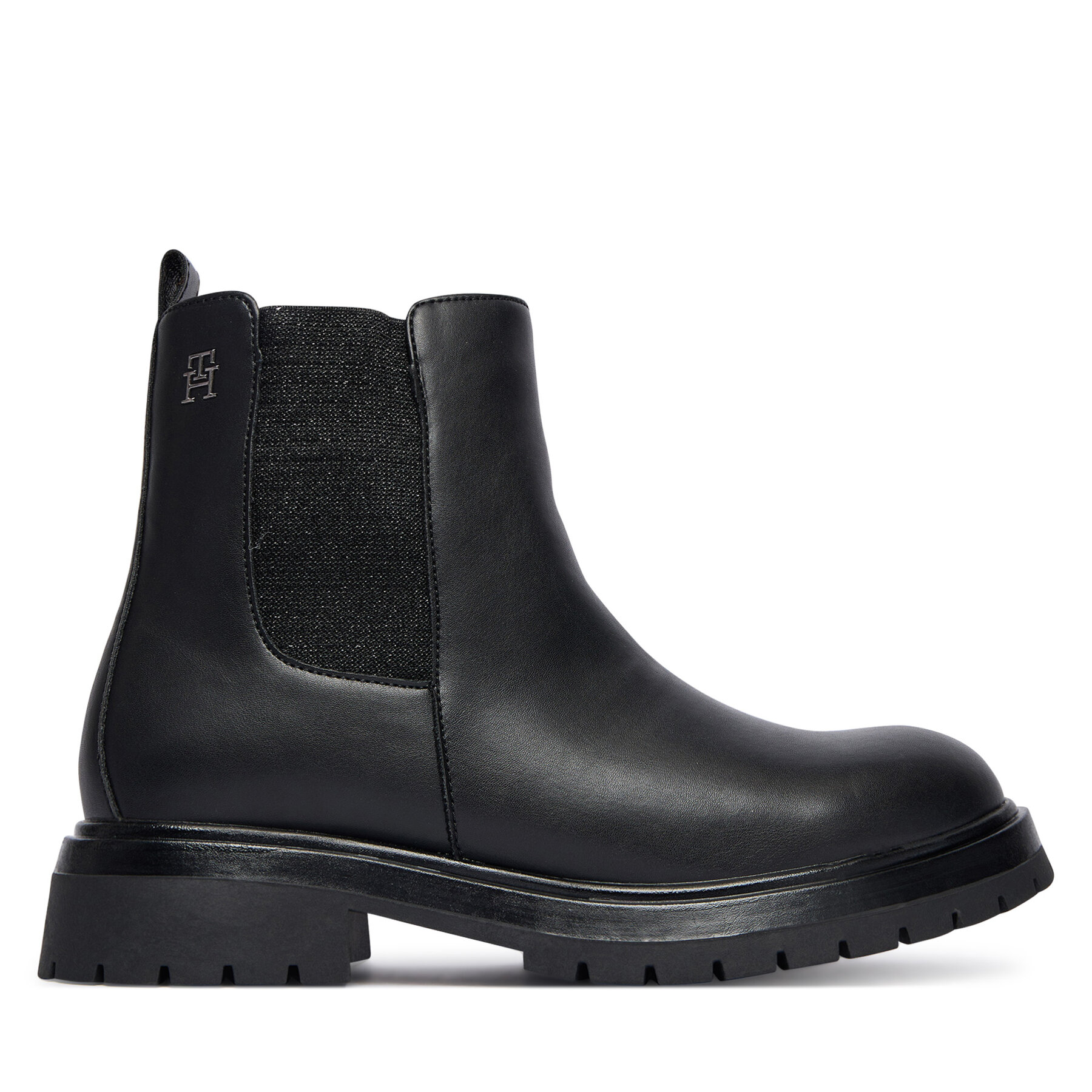 Tommy Hilfiger Botki Chelsea Boot T3A5-34152-1355 D Czarny