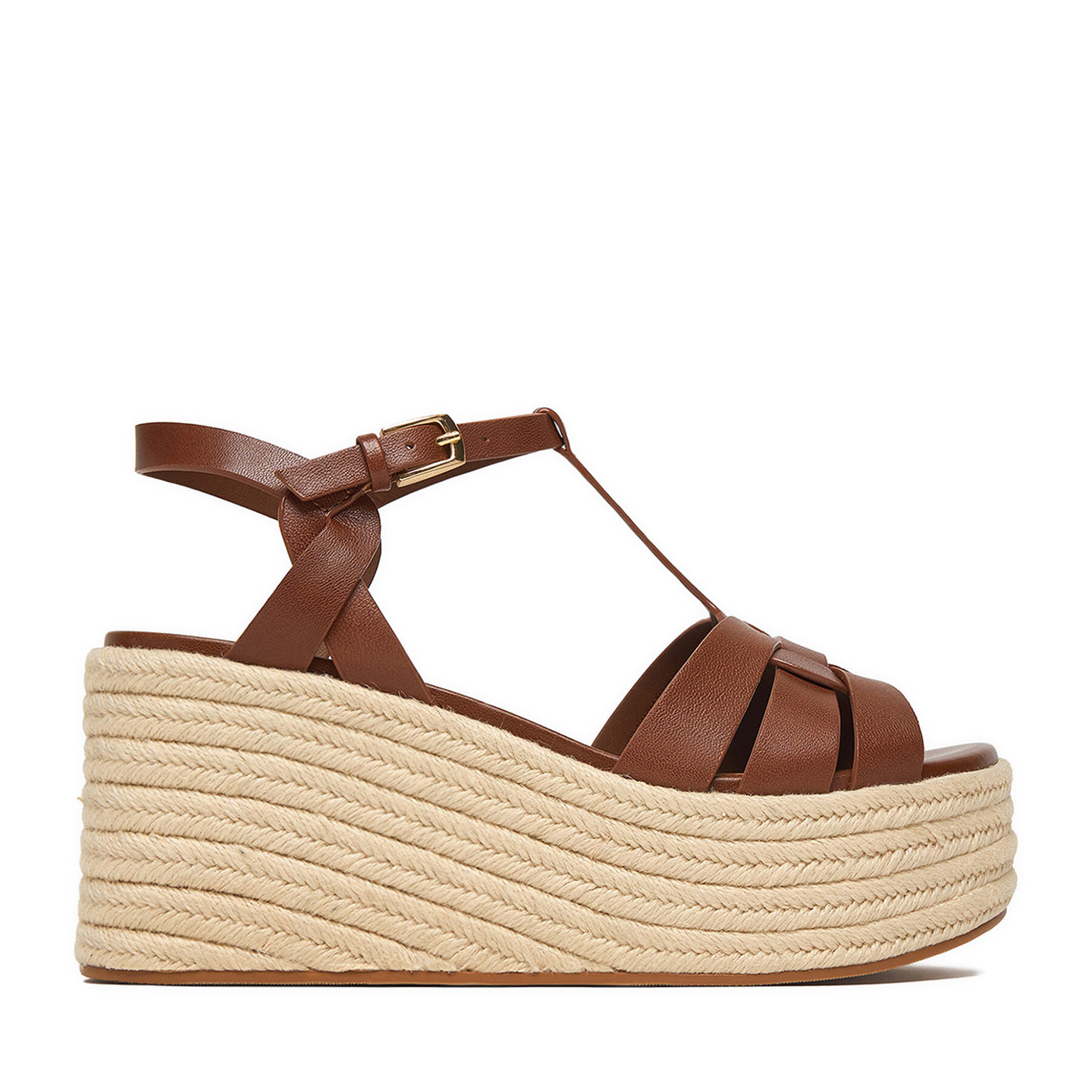 Badura Espadryle EO-AMARI-LT0228-26-805 Brązowy