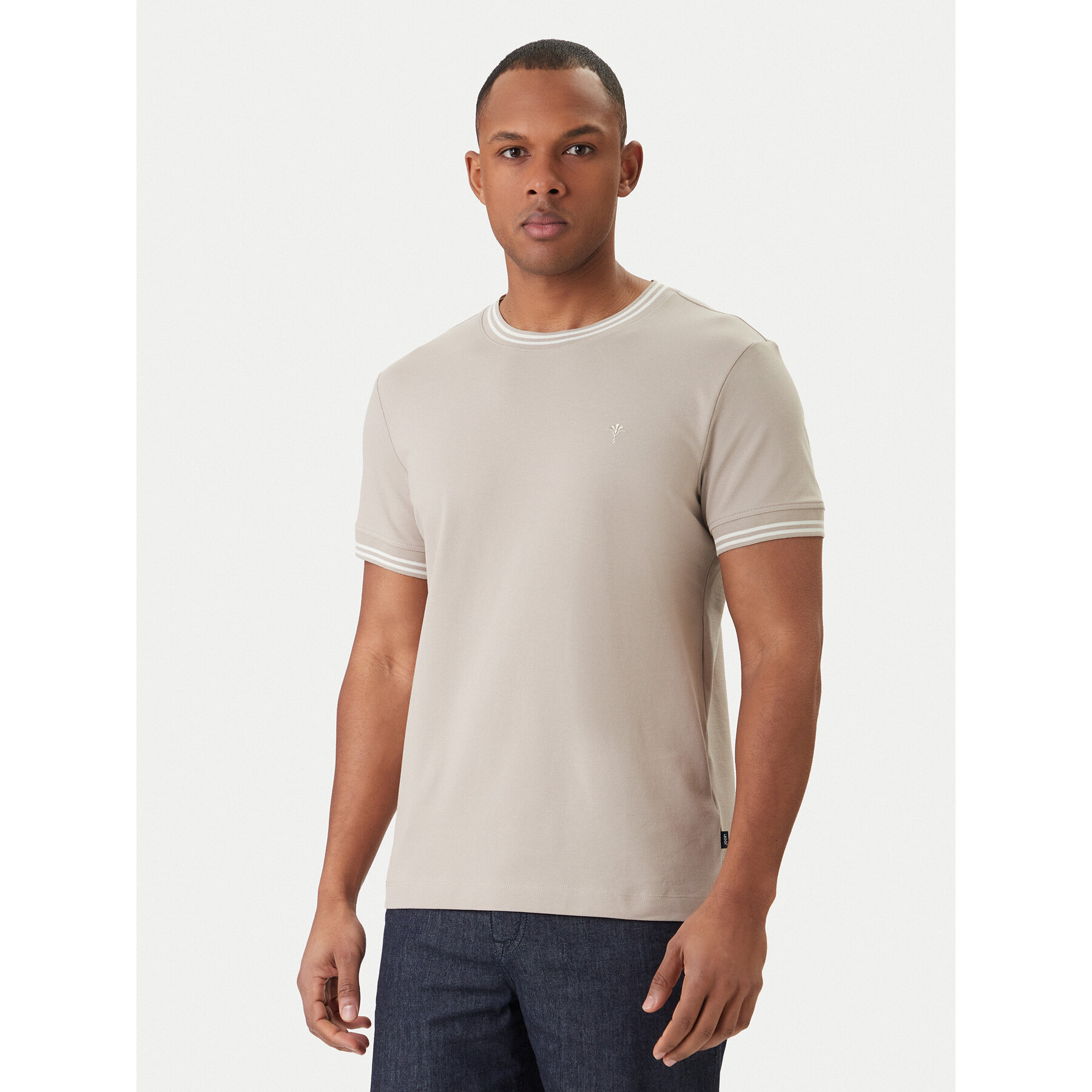 JOOP! T-Shirt Jose 30101942 Beżowy Regular Fit