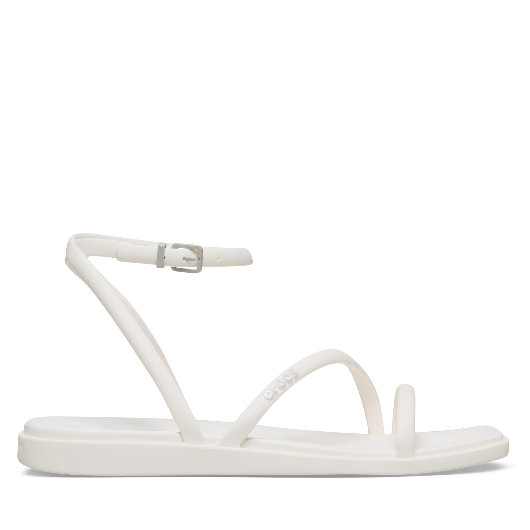 Crocs Sandały Miami Ankle Strap Sandal 212256 Beżowy