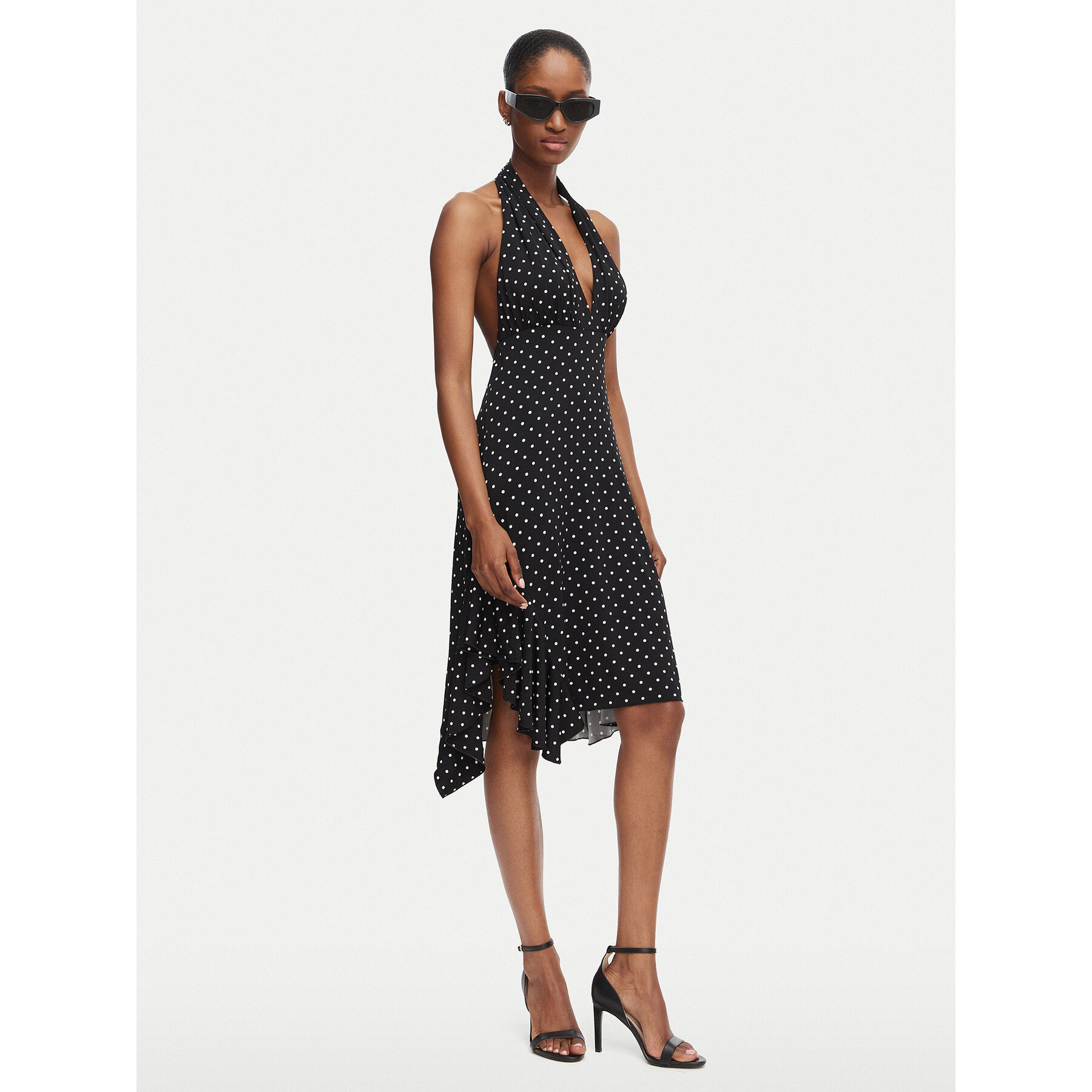 Guess Sukienka codzienna W6YKAV K6706 Czarny Regular Fit