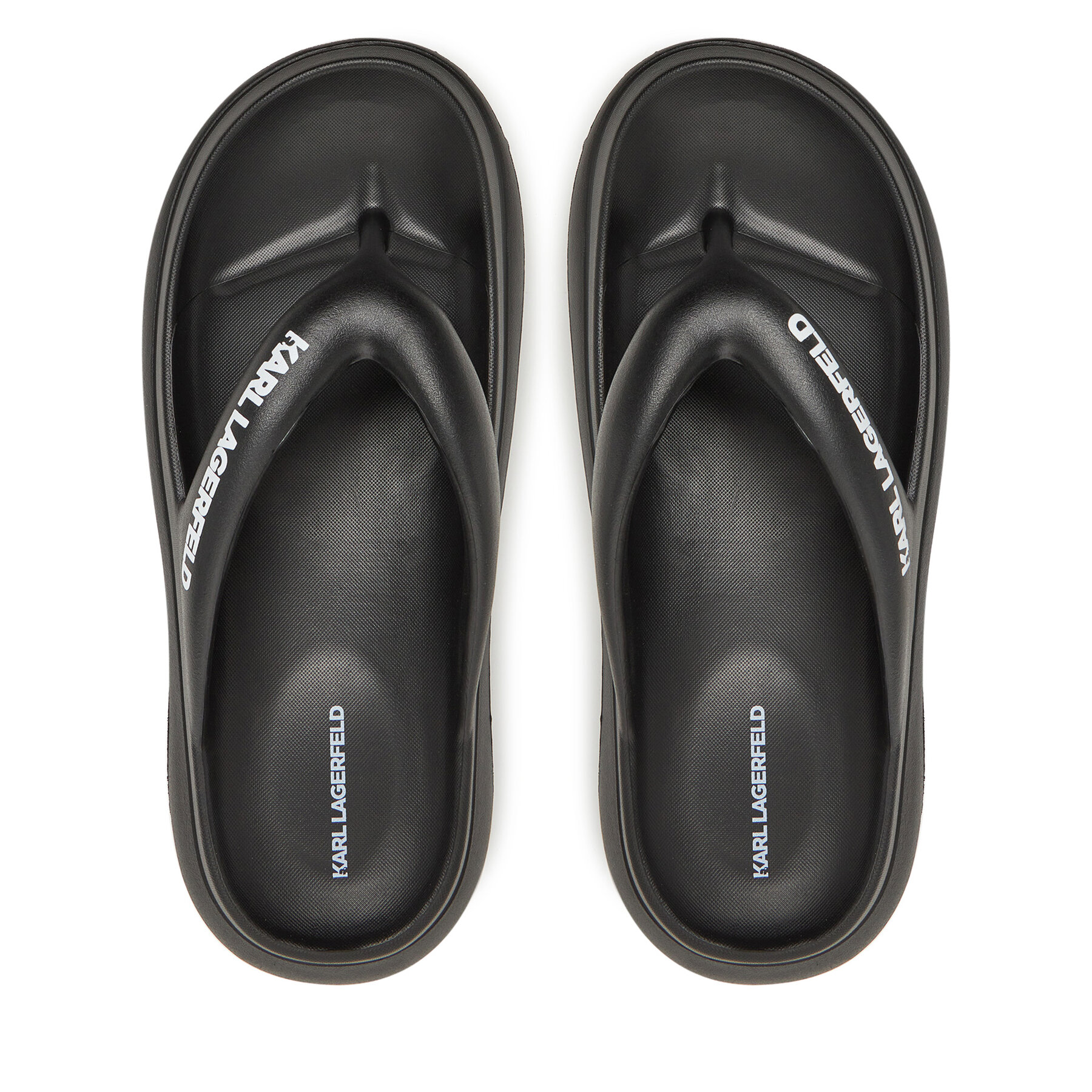 KARL LAGERFELD Japonki Skoona II KL85025 Czarny