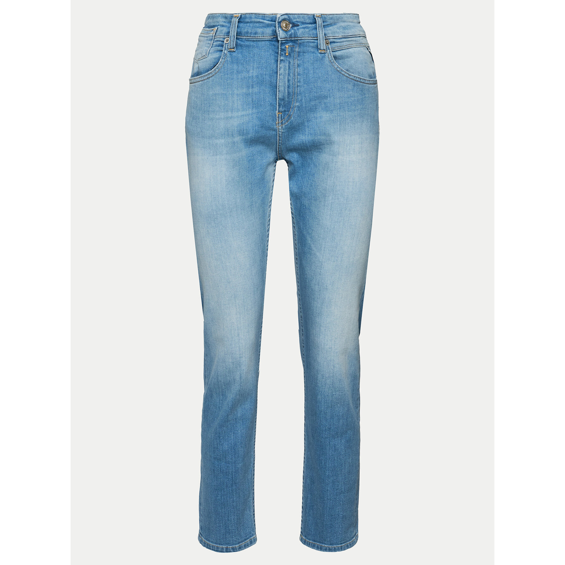 Replay Jeansy WA416 .000.573 65G Niebieski Boyfriend Fit