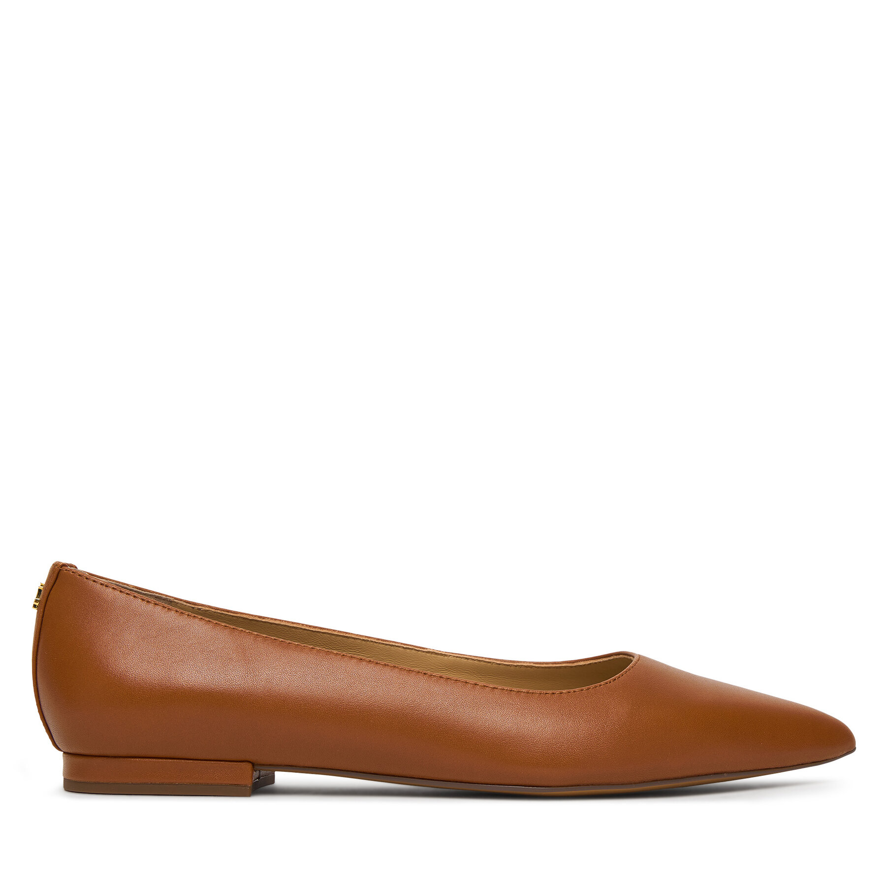 LAUREN RALPH LAUREN Baleriny Londyn 802P09039002 Brązowy