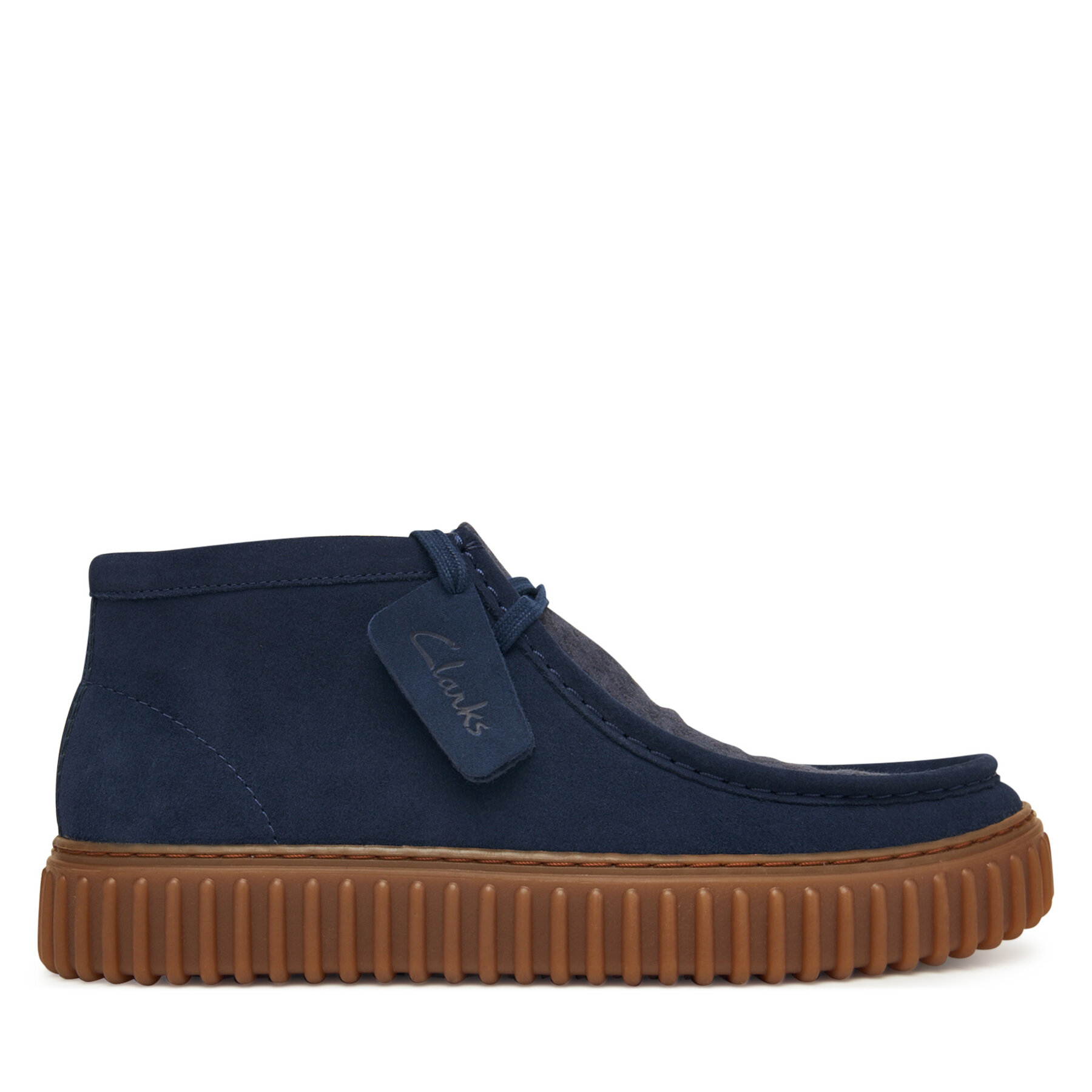 Clarks Trzewiki Torhill Hi 26183427 Granatowy