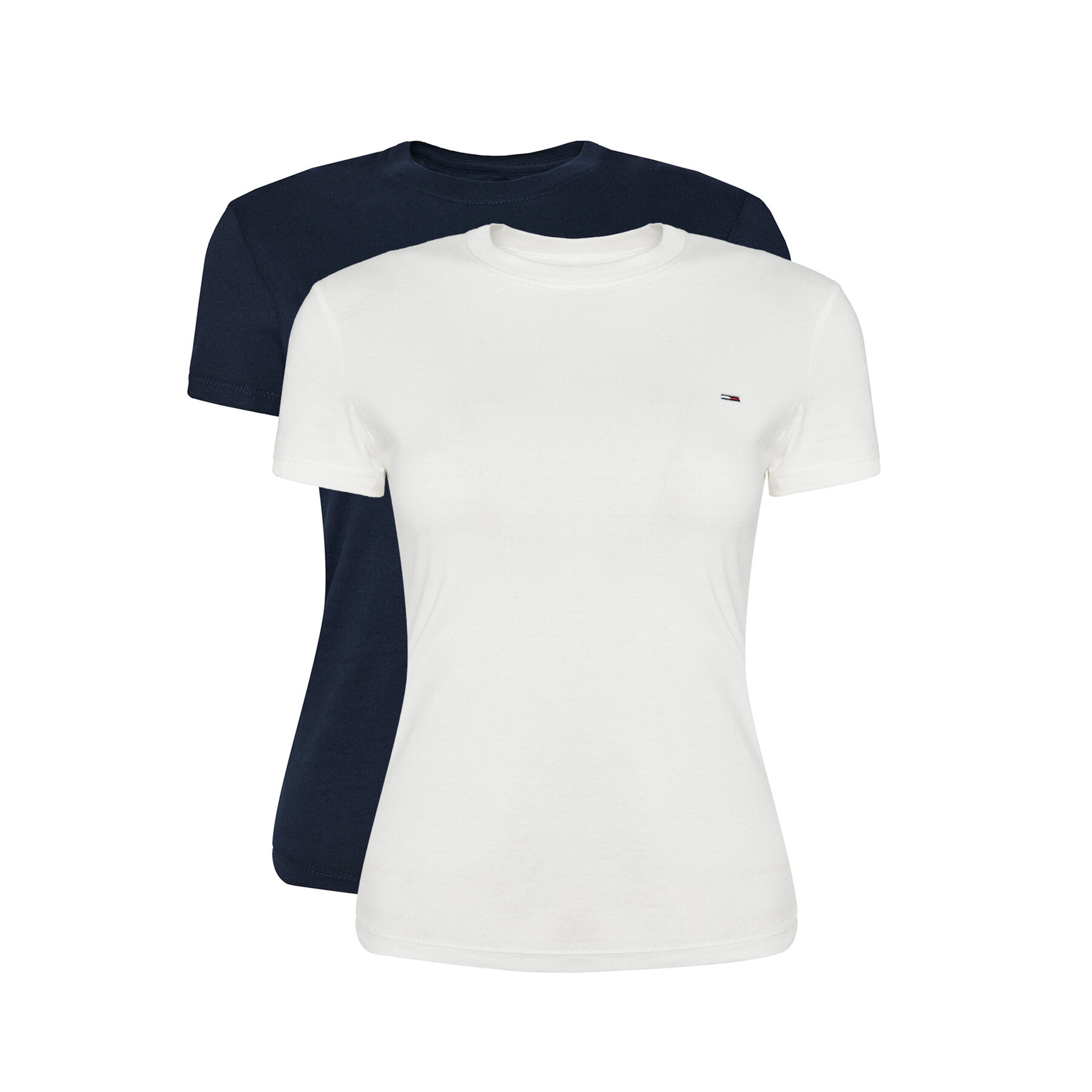 Tommy Jeans Komplet t-shirtów DW0DW21366 Kolorowy Slim Fit