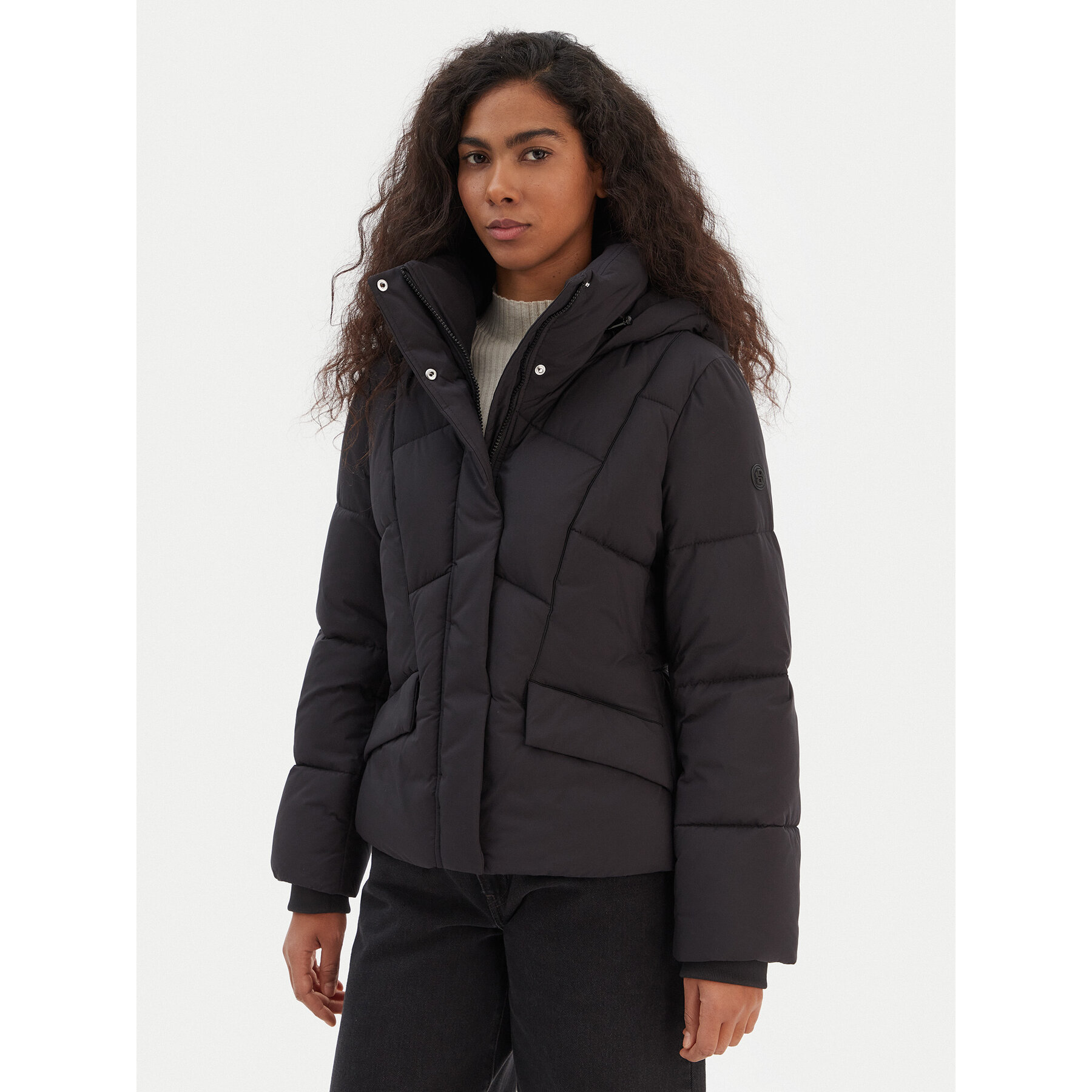 BOSS Kurtka zimowa People 50546845 Czarny Regular Fit