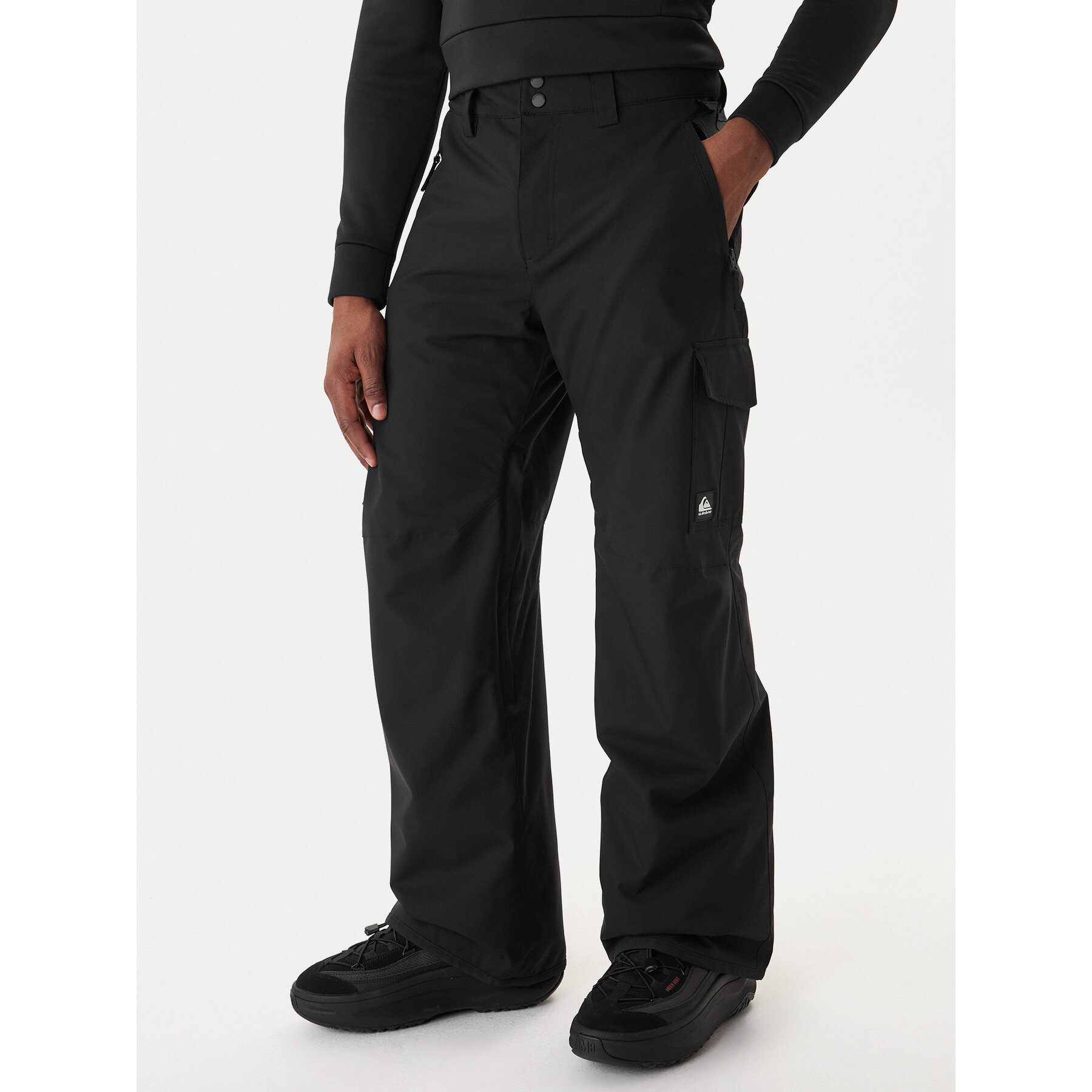 Quiksilver Spodnie narciarskie Porter EQYTP03241 Czarny Regular Fit