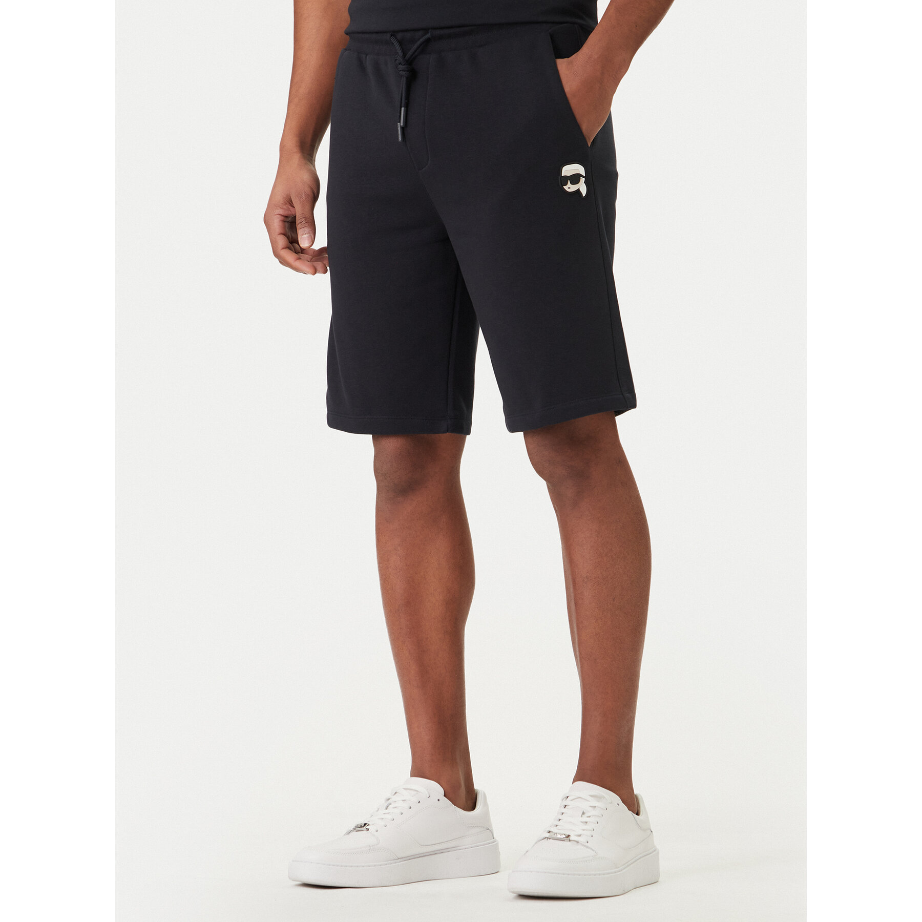 KARL LAGERFELD Szorty sportowe 705019 562900 Granatowy Regular Fit