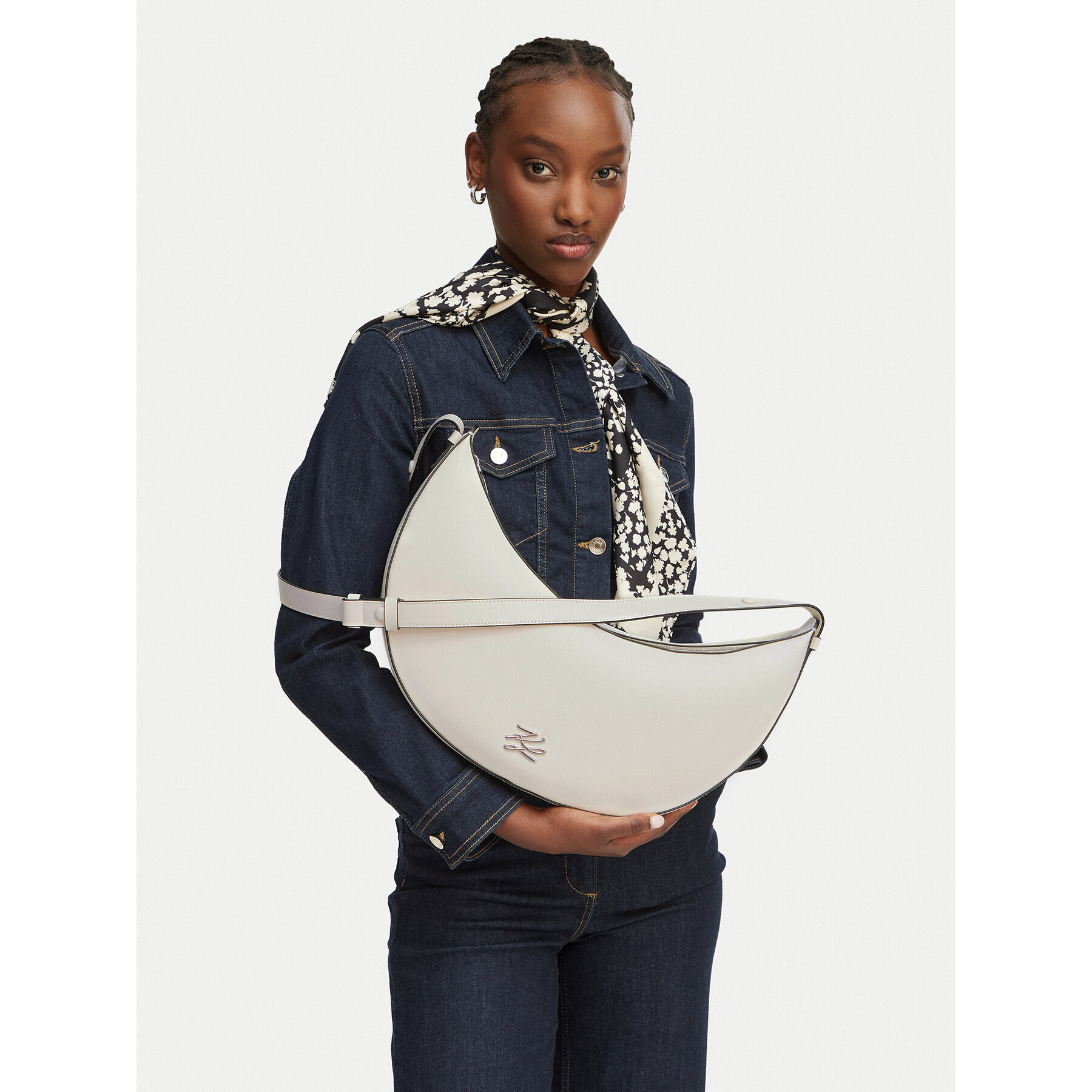 KARL LAGERFELD Torebka B2W30236 Biały