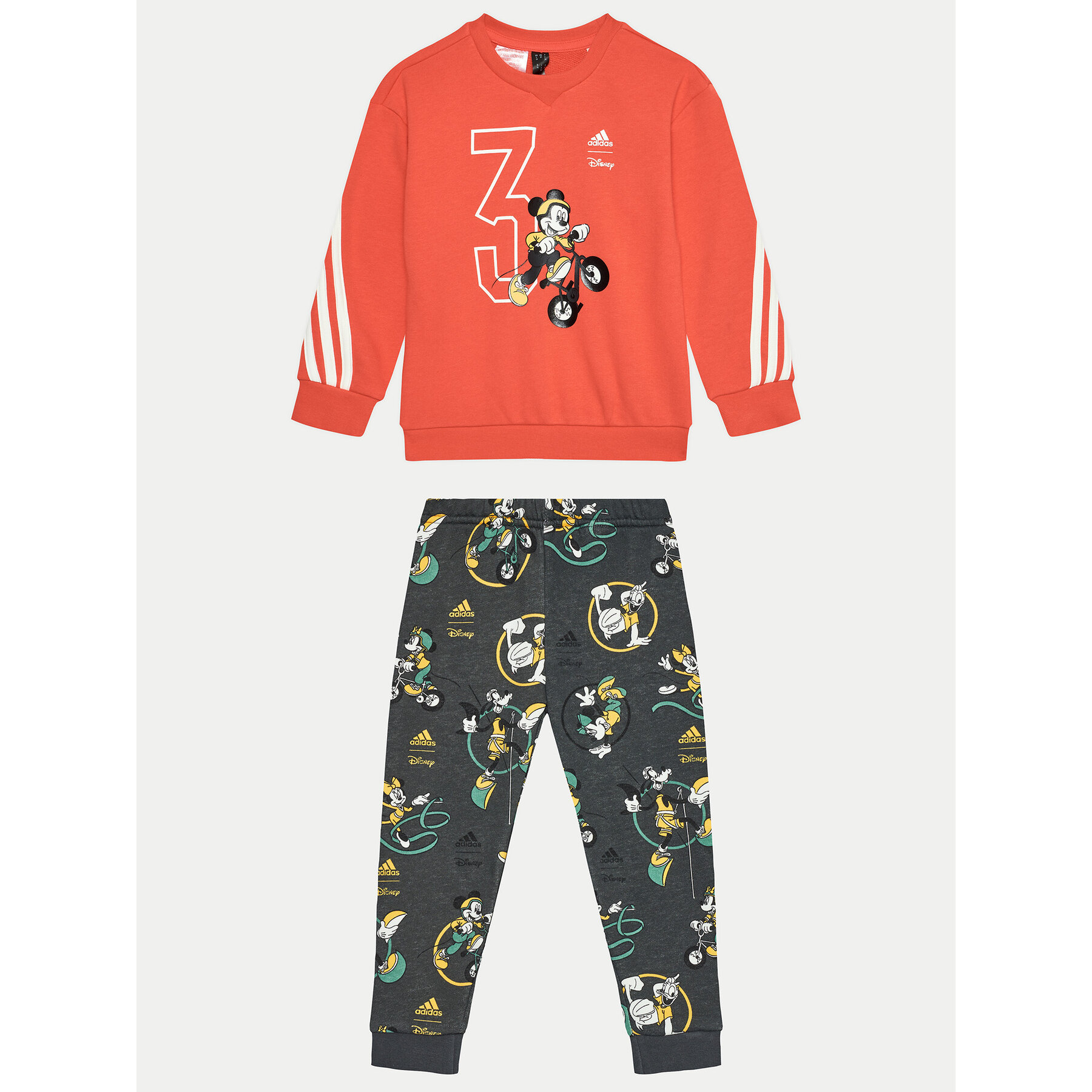 adidas Dres Disney Mickey Mouse JG1251 Czerwony Regular Fit