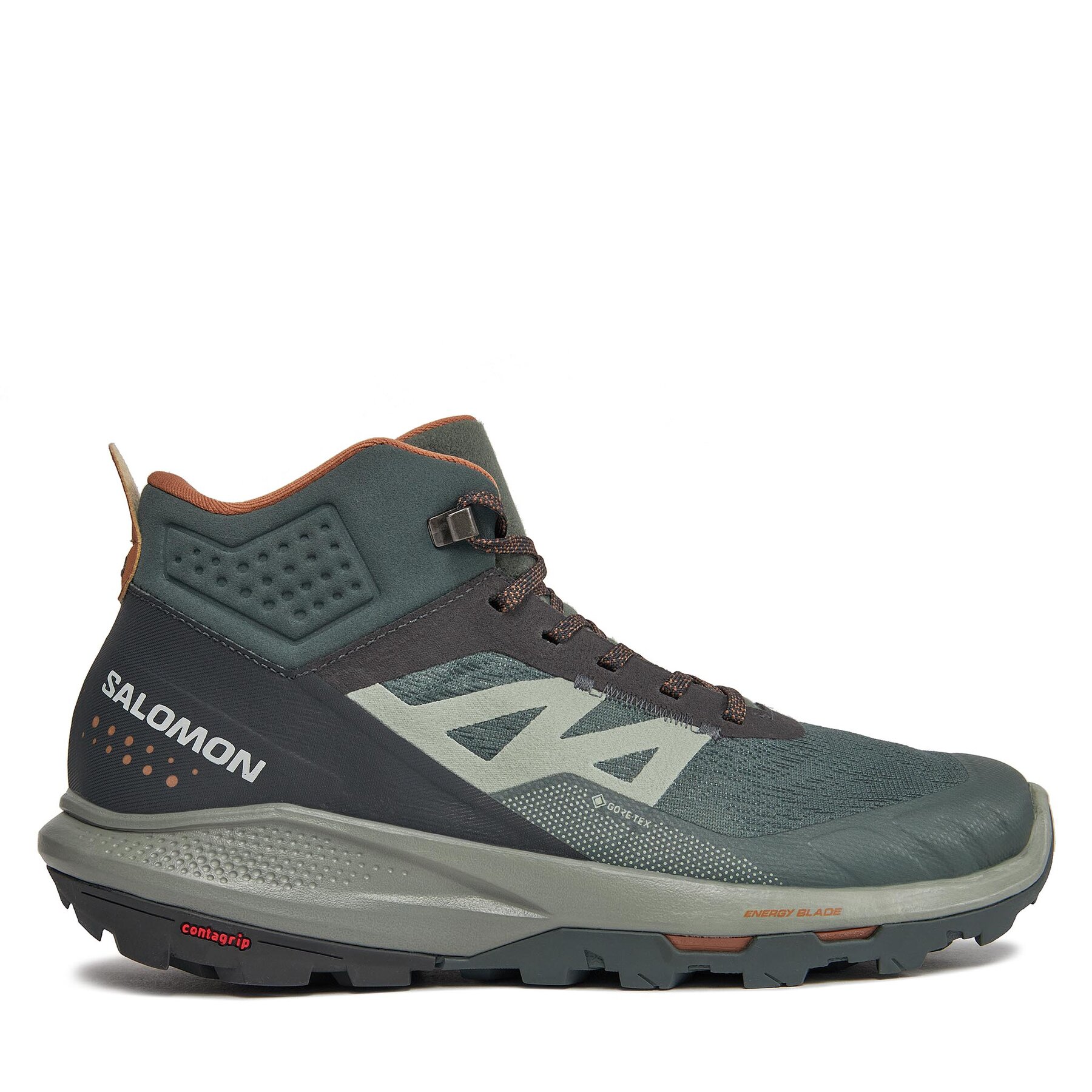 Salomon Trekkingi Outpulse Mid GORE-TEX L47297600 Zielony
