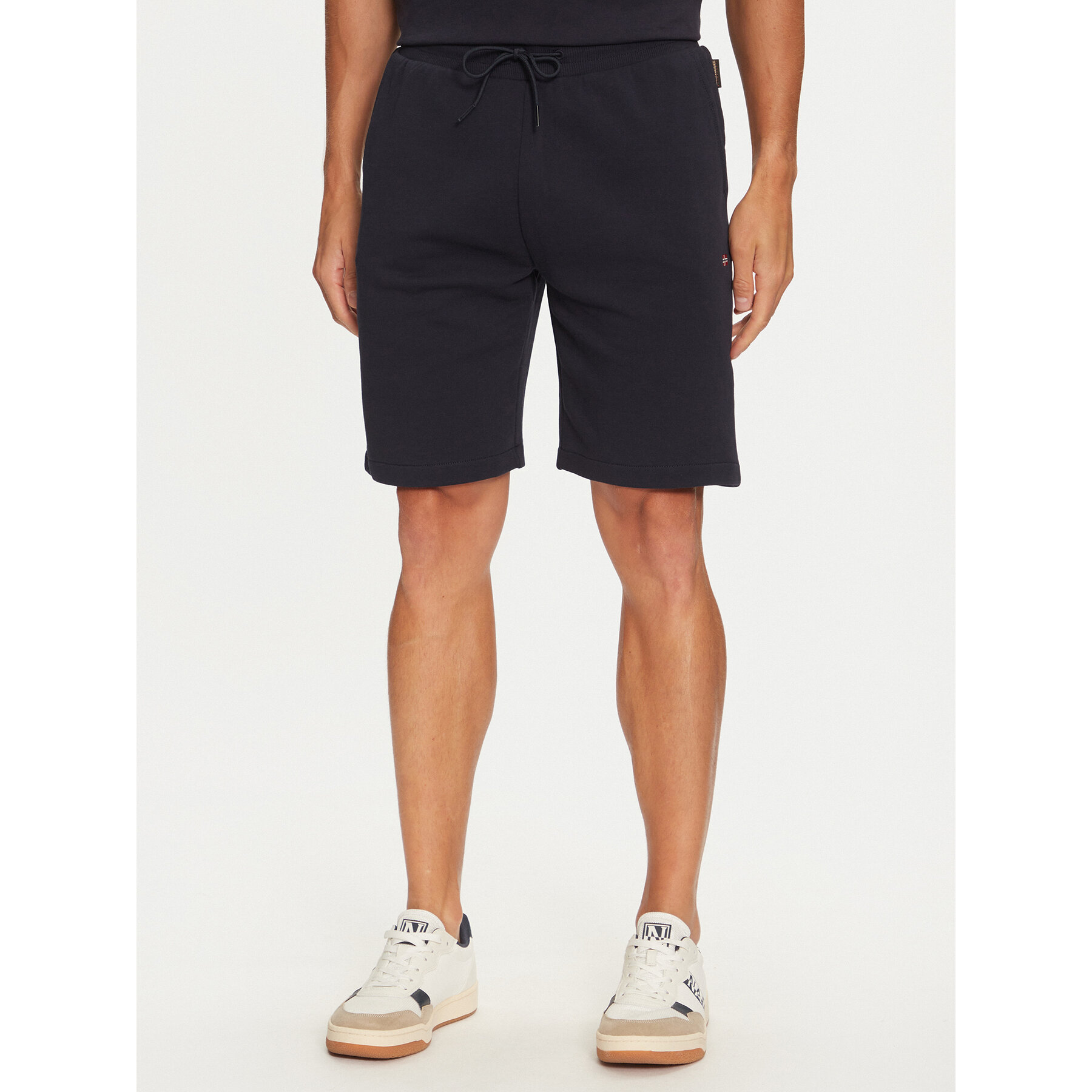 Napapijri Szorty sportowe Nalis NP0A4H88 Granatowy Regular Fit