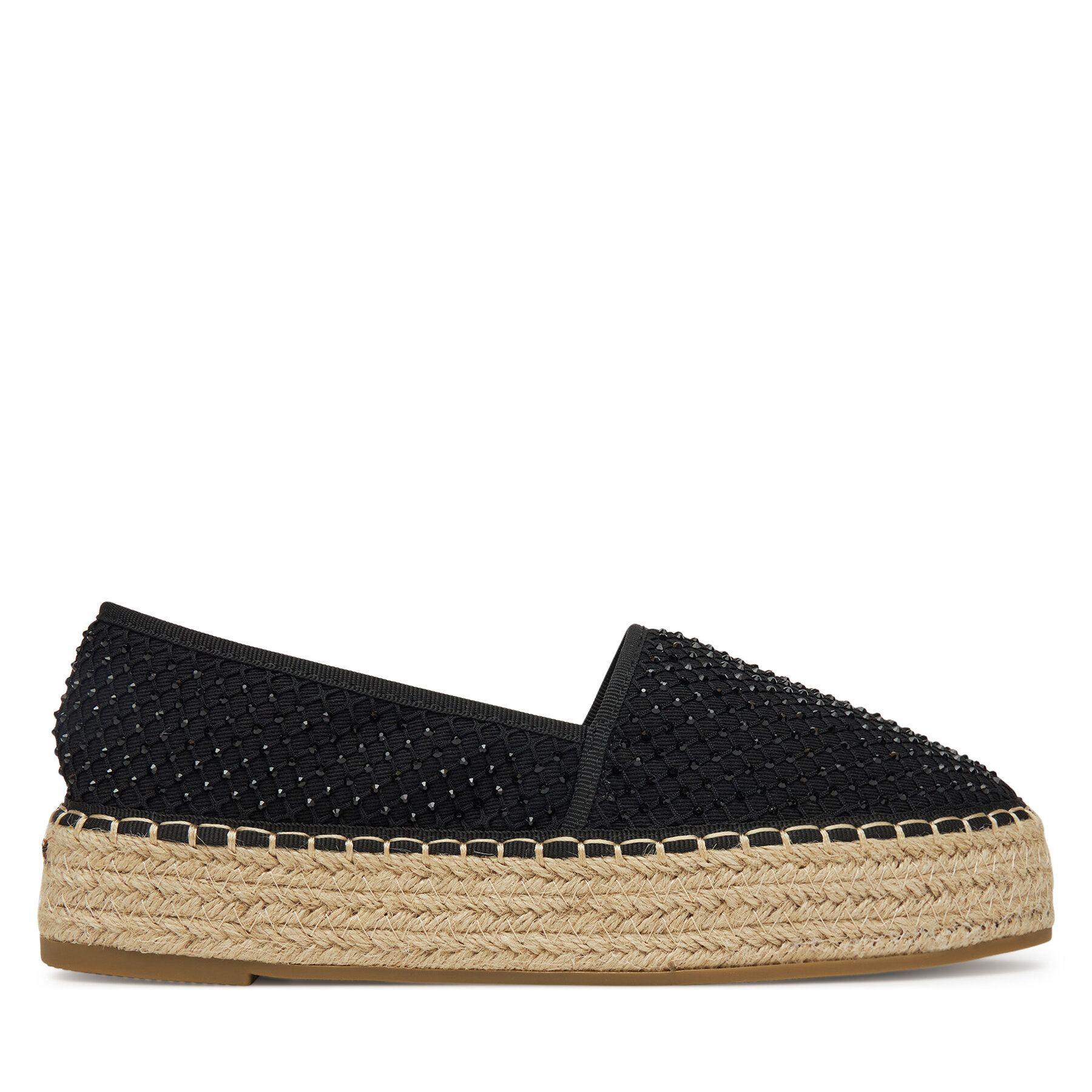 DeeZee Espadryle 3H39248-1 Czarny