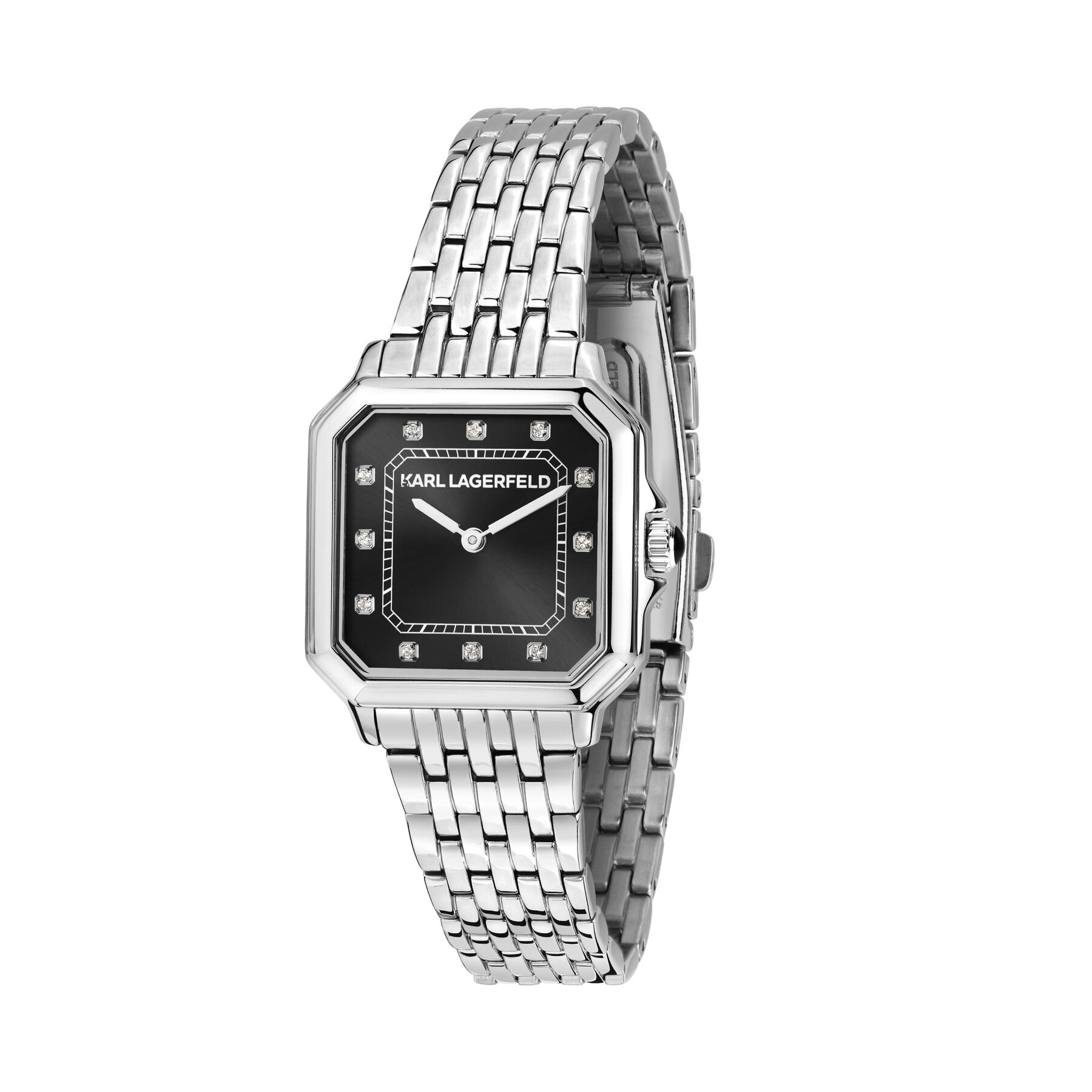 KARL LAGERFELD Zegarek R0553110507 Srebrny