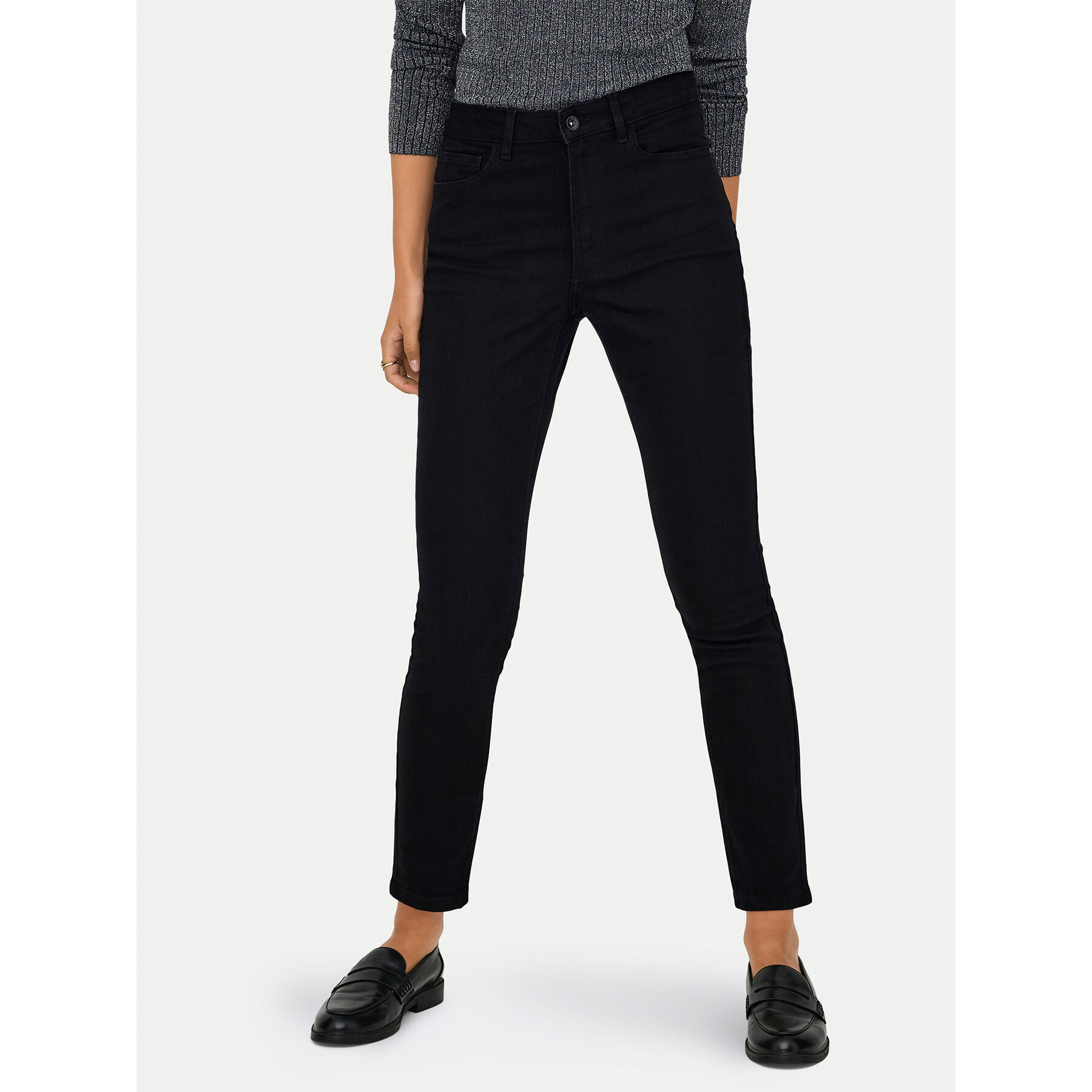 ONLY Jeansy Iconic 15333948 Czarny Skinny Fit