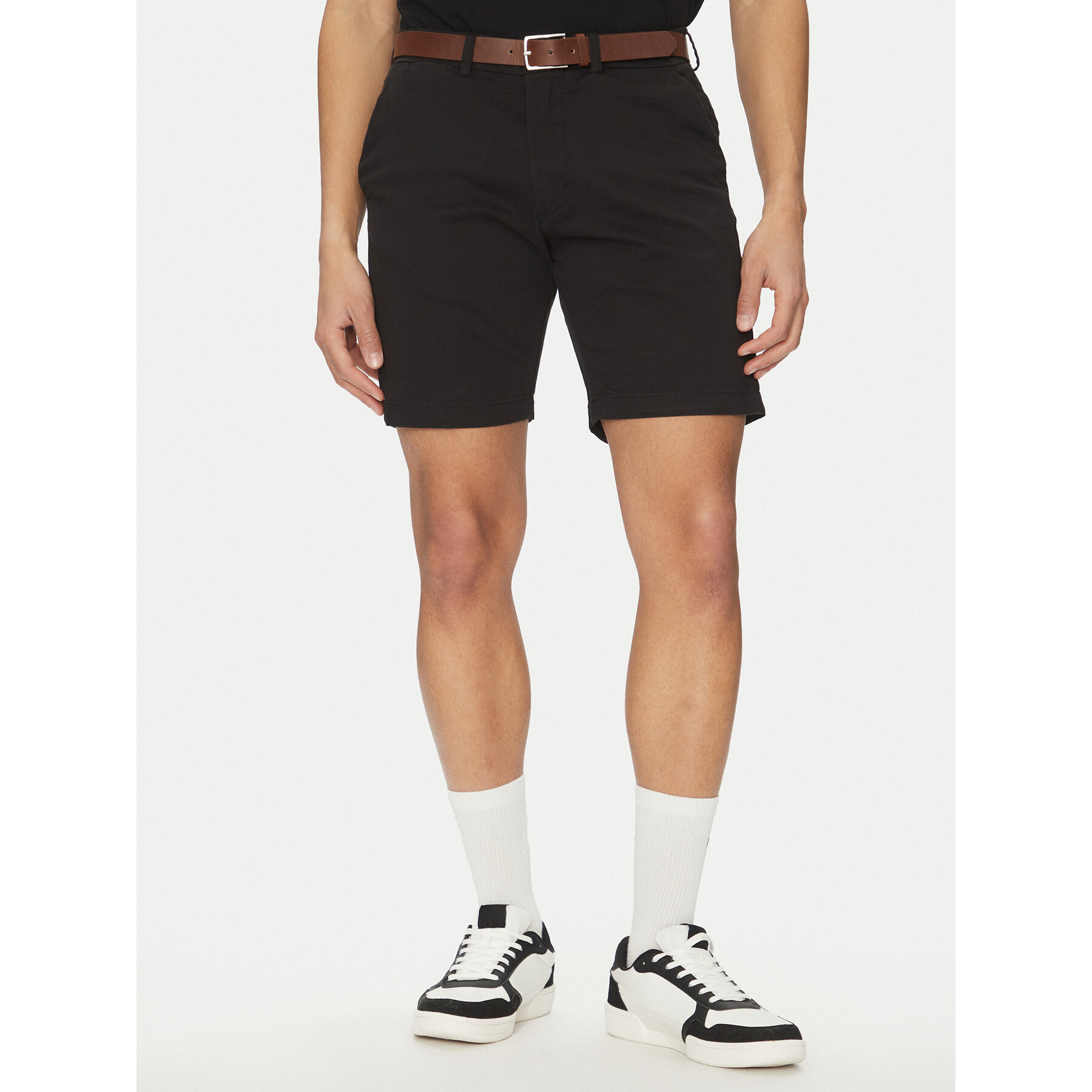 Jack & Jones Szorty materiałowe Marco 12269368 Czarny Regular Fit