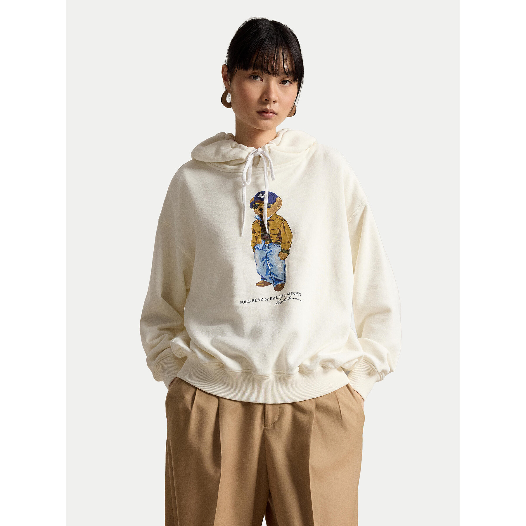Polo Ralph Lauren Bluza 211B17799001 Biały Regular Fit