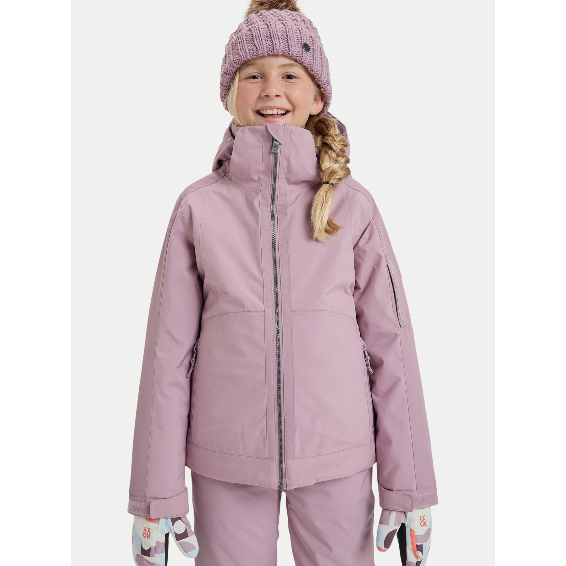 Roxy Kurtka snowboardowa Meade ERGTJ03196 Różowy Regular Fit