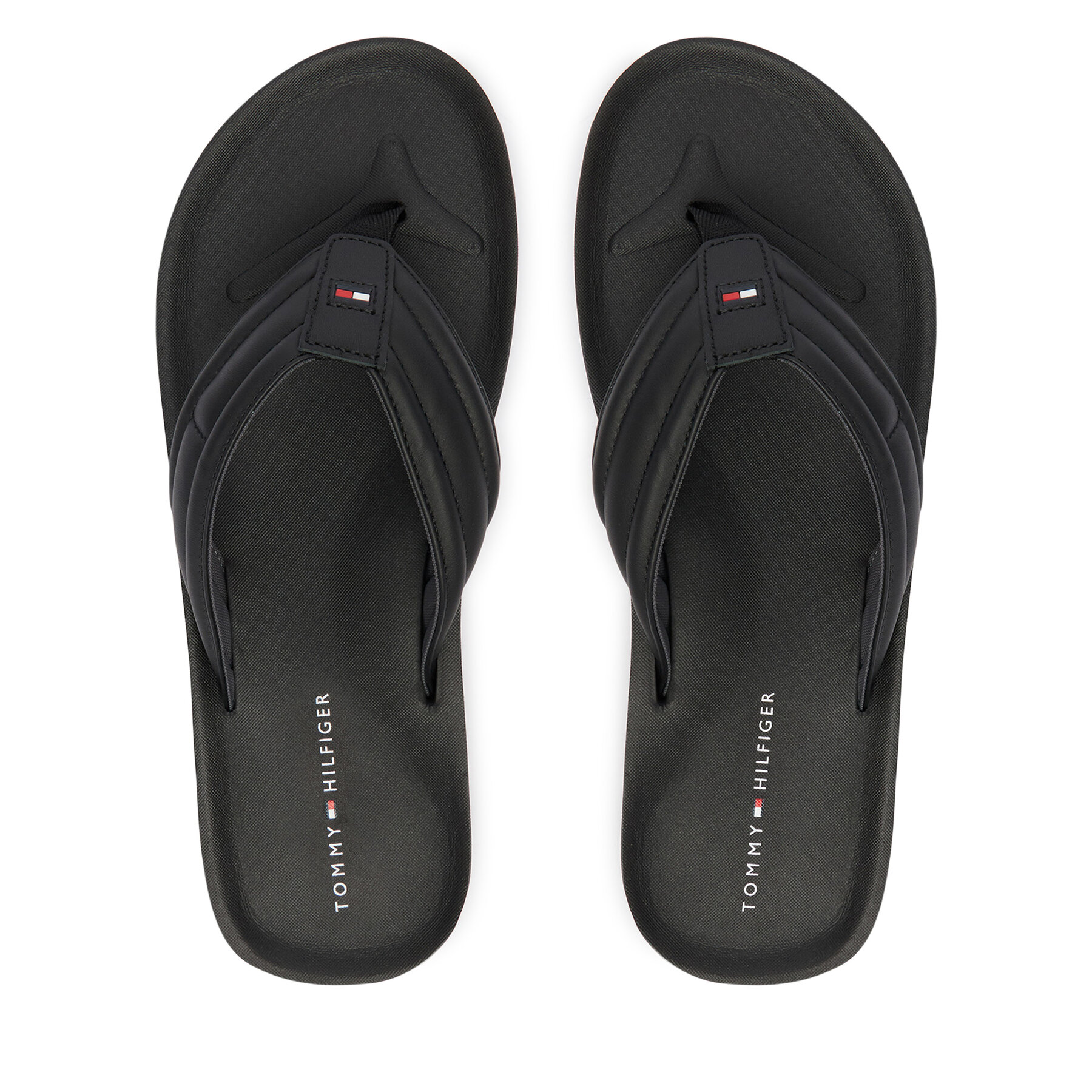 Tommy Hilfiger Japonki Hilfiger Padded Beach Sandal FM0FM05801 Czarny