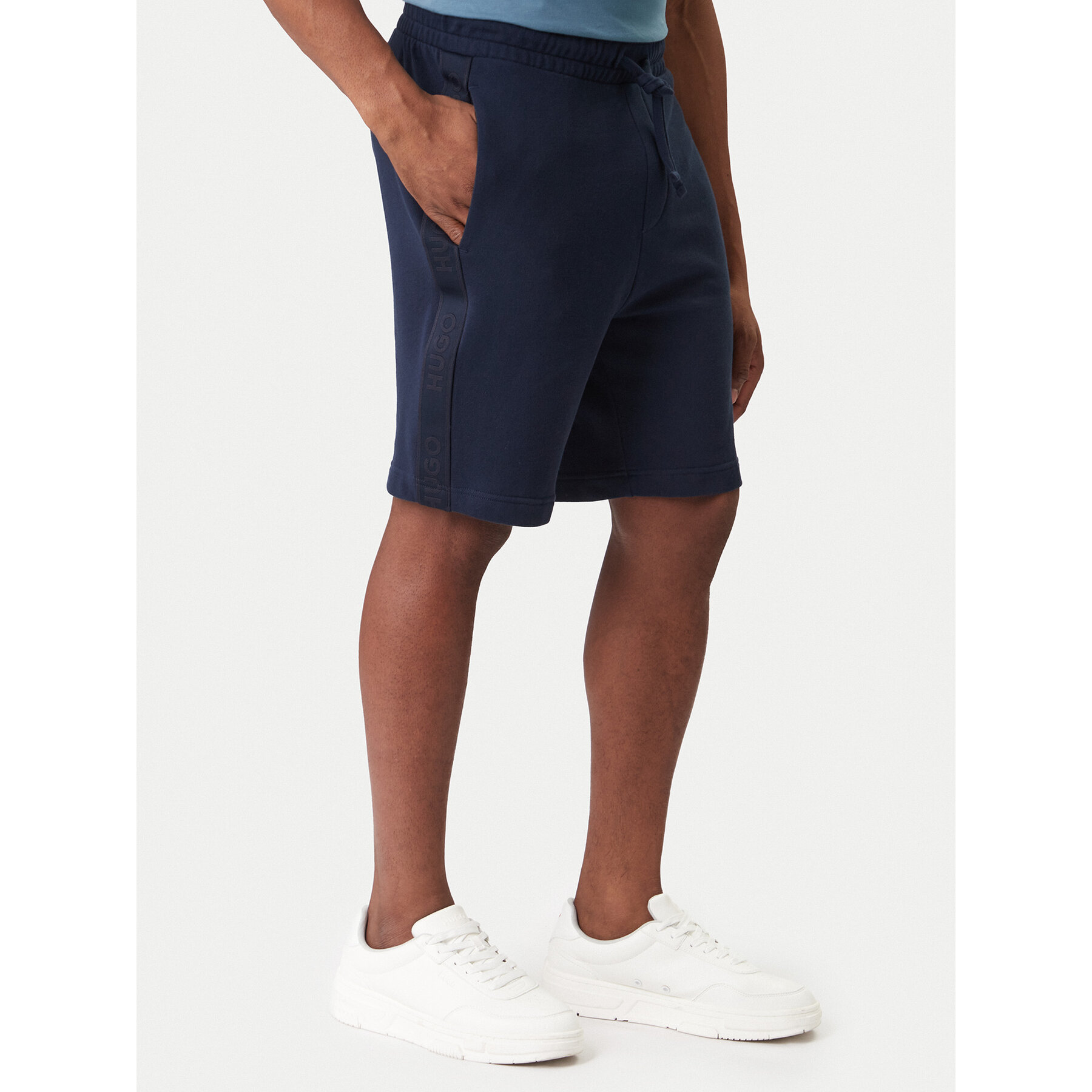 HUGO Szorty sportowe Liam 50540936 Niebieski Regular Fit