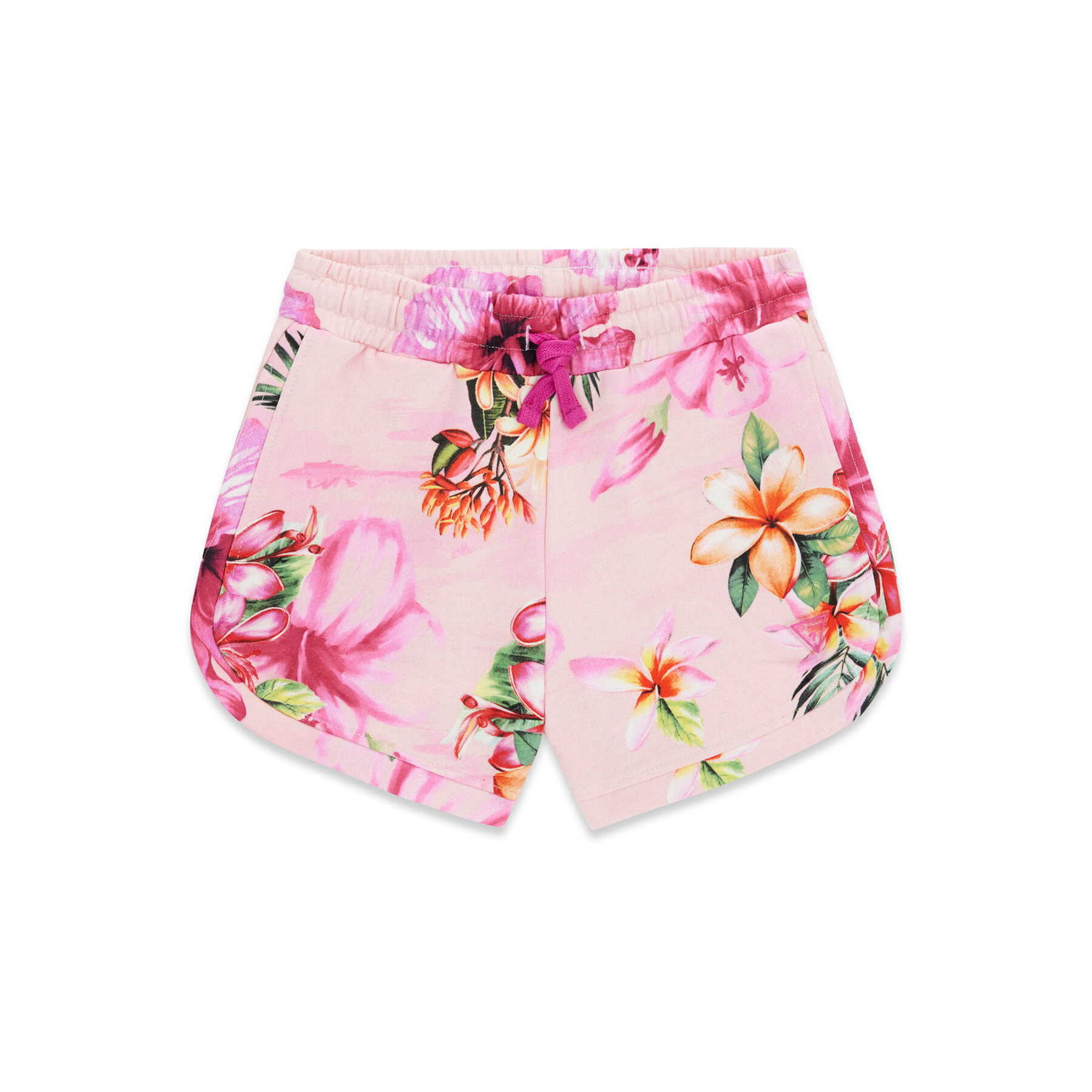 Guess Szorty sportowe J6GD05 KA6R4 Różowy Regular Fit