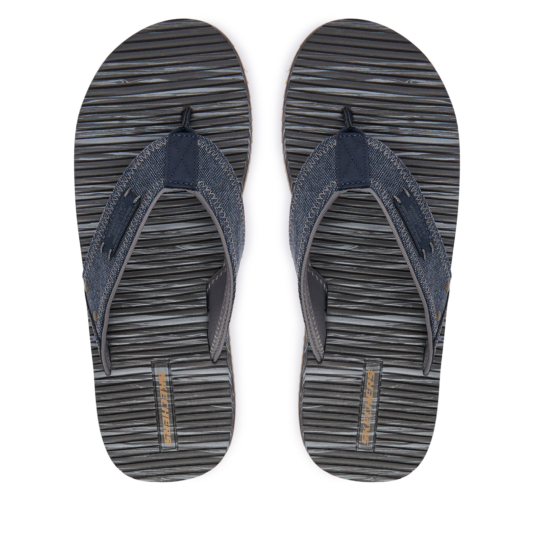Skechers Japonki 205719/NVY Granatowy