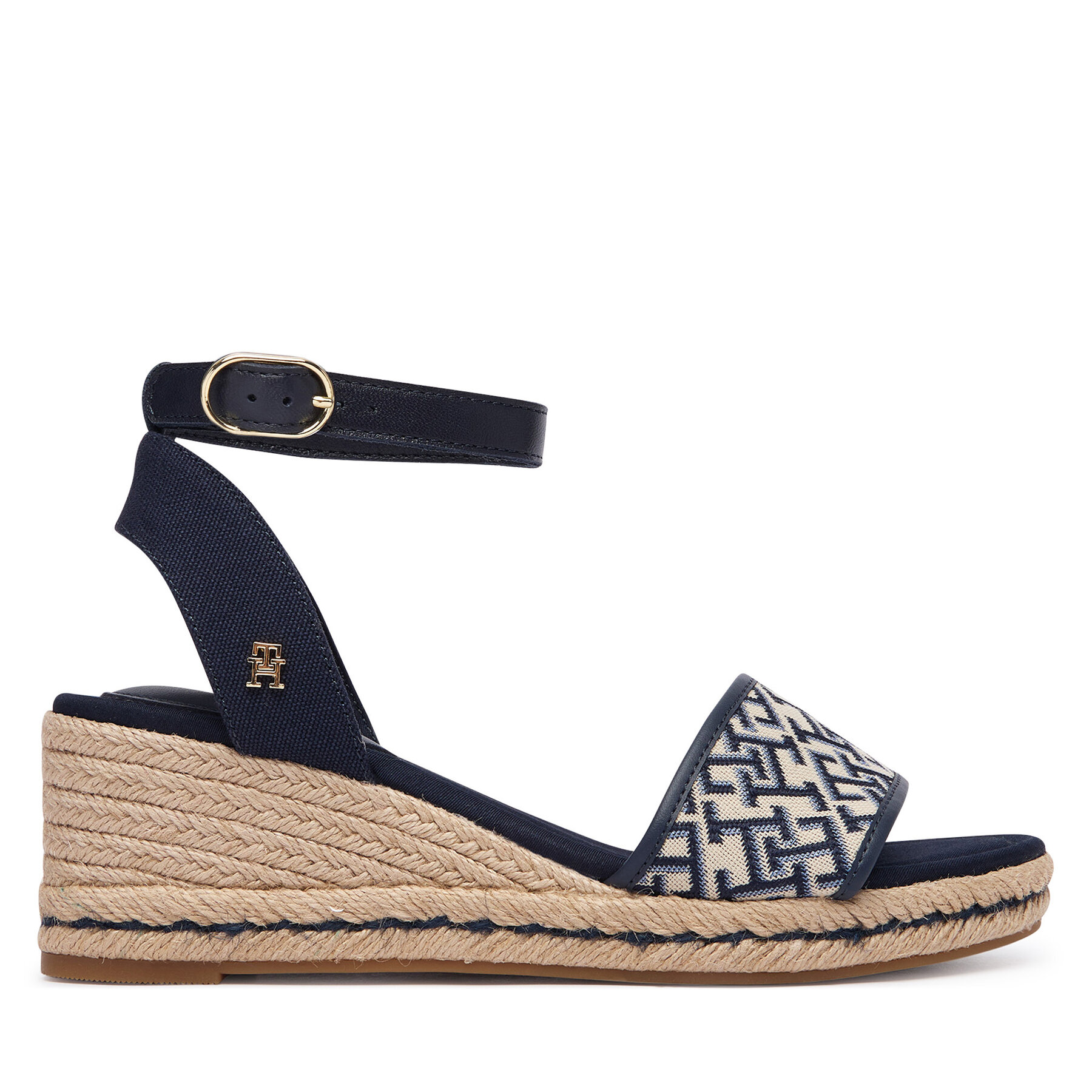 Tommy Hilfiger Espadryle Th Mid Espad FW0FW09519 Granatowy