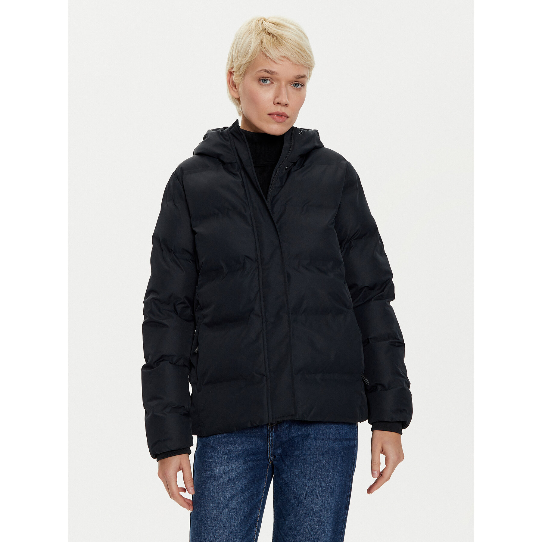 CMP Kurtka zimowa 34K0706 Czarny Regular Fit