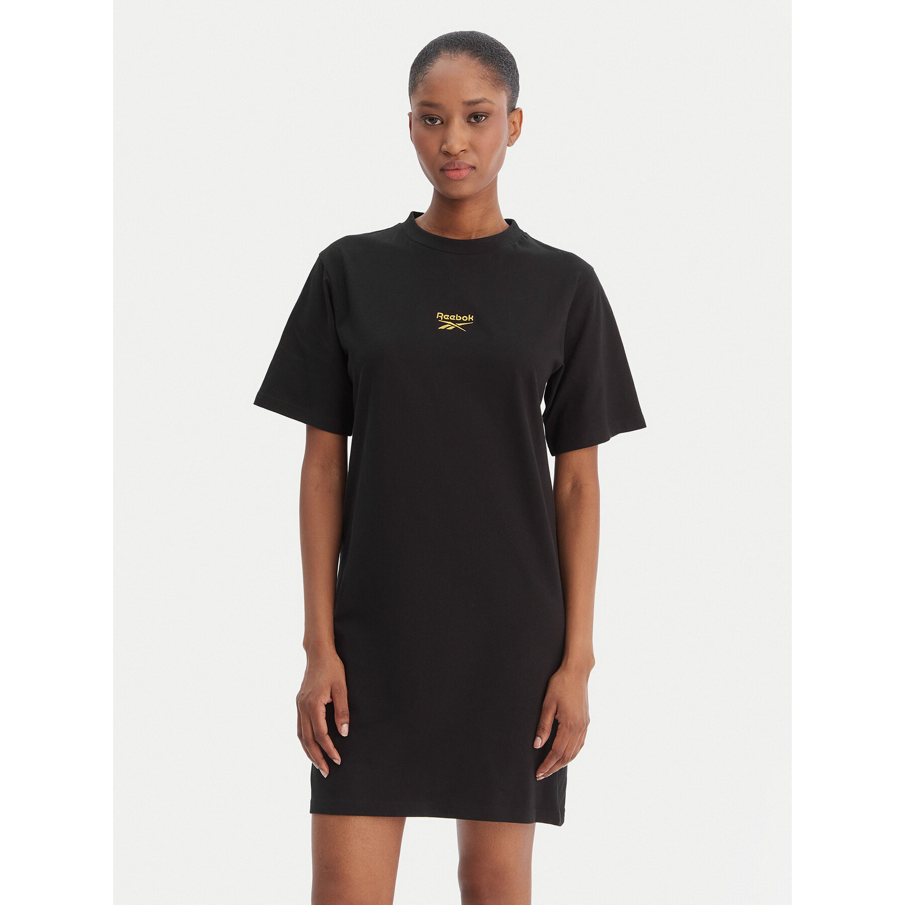 Reebok Sukienka codzienna Surya RK25502CCW Czarny Regular Fit