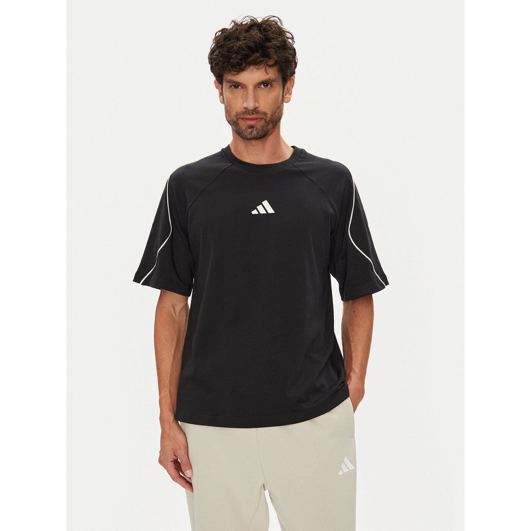 adidas T-Shirt Stadium JN1824 Czarny Regular Fit