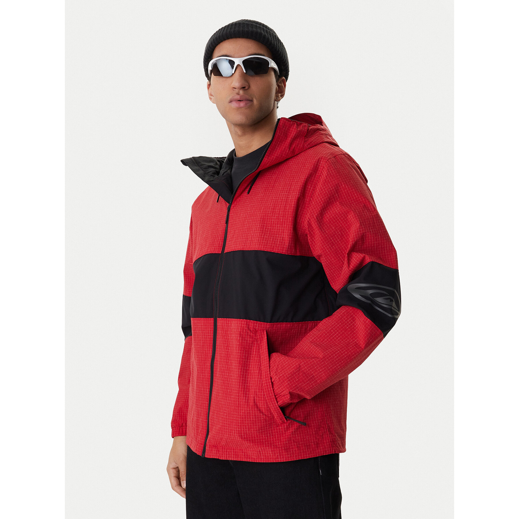 Quiksilver Kurtka snowboardowa Hight In The Hood JK EQYTJ03517 Czerwony Relaxed Fit