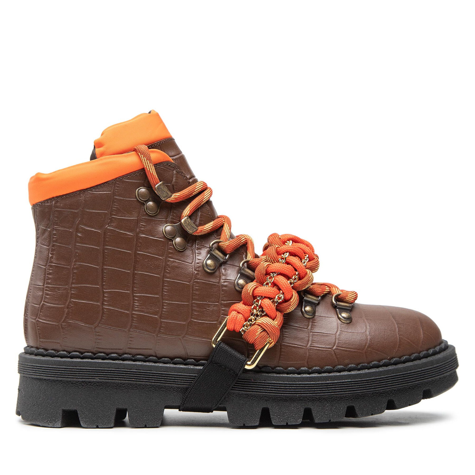 Pinko Trapery Zenzero Scarpa AI 22-23 BLKS1 1H2134 A07K Brązowy