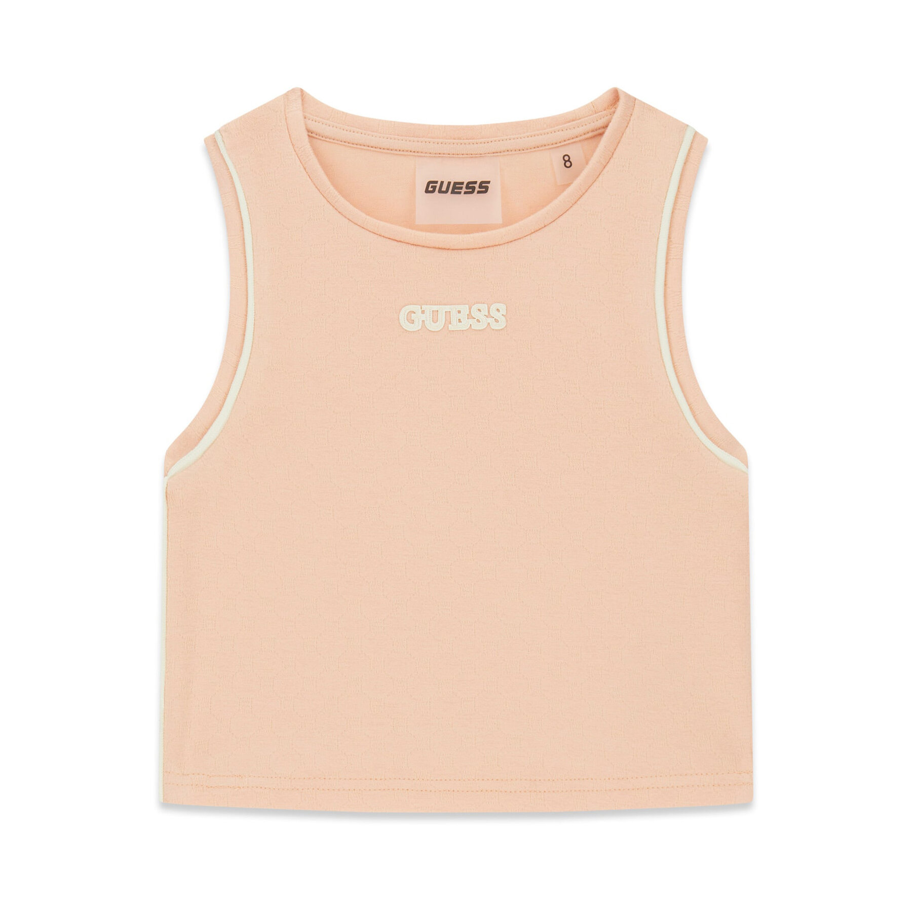 Guess Top J6GI37 KF972 Pomarańczowy jasny Slim Fit
