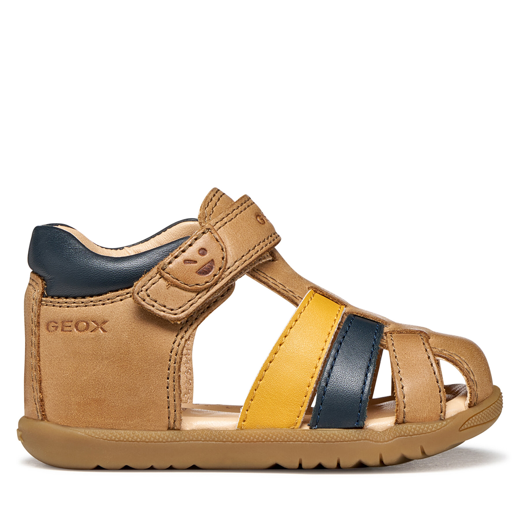 Geox Sandały B Sandal Macchia Boy B254VA 0CL78 CT6F4 Brązowy