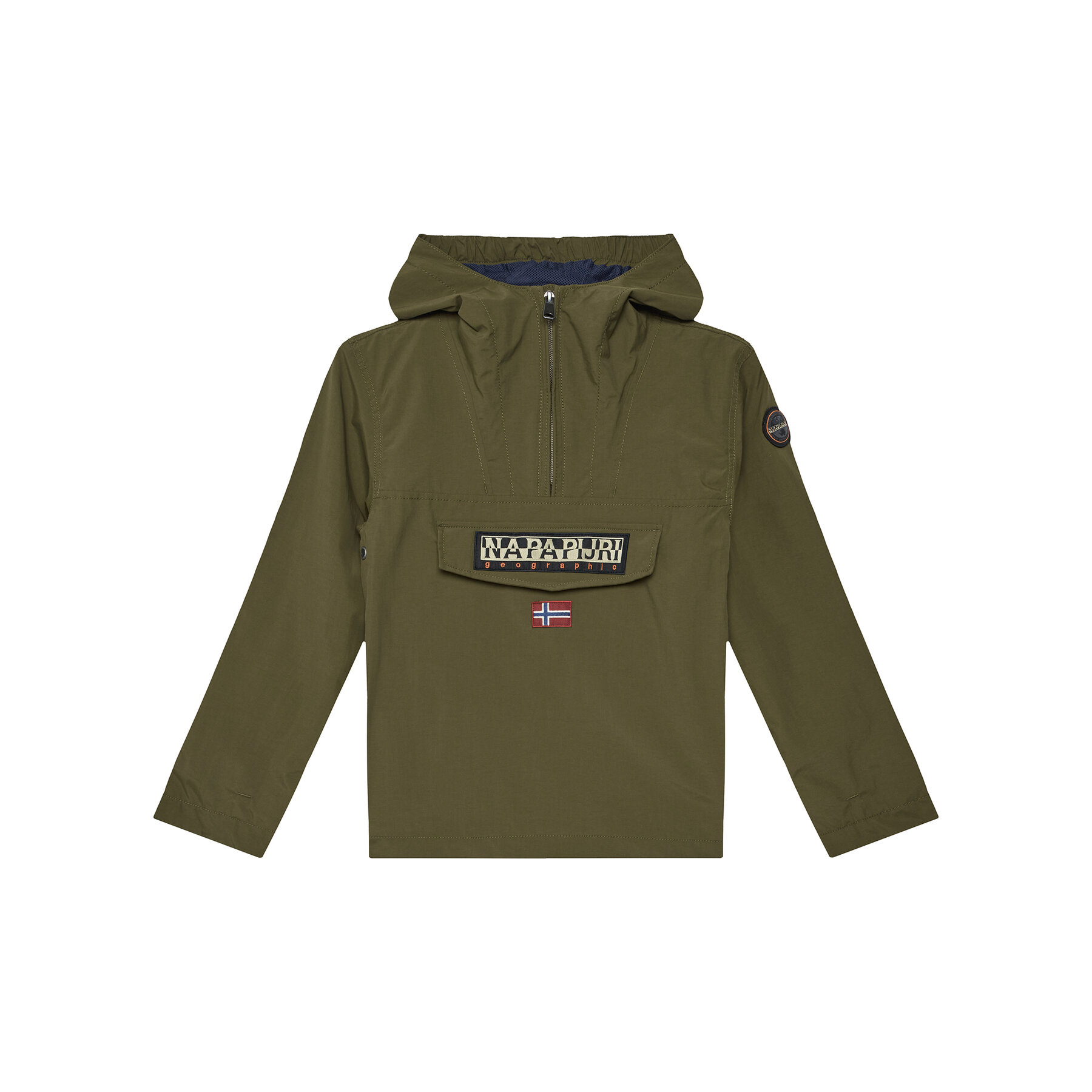 Napapijri Kurtka anorak Rainforest Sum 4 NP0A4GGD Zielony Regular Fit