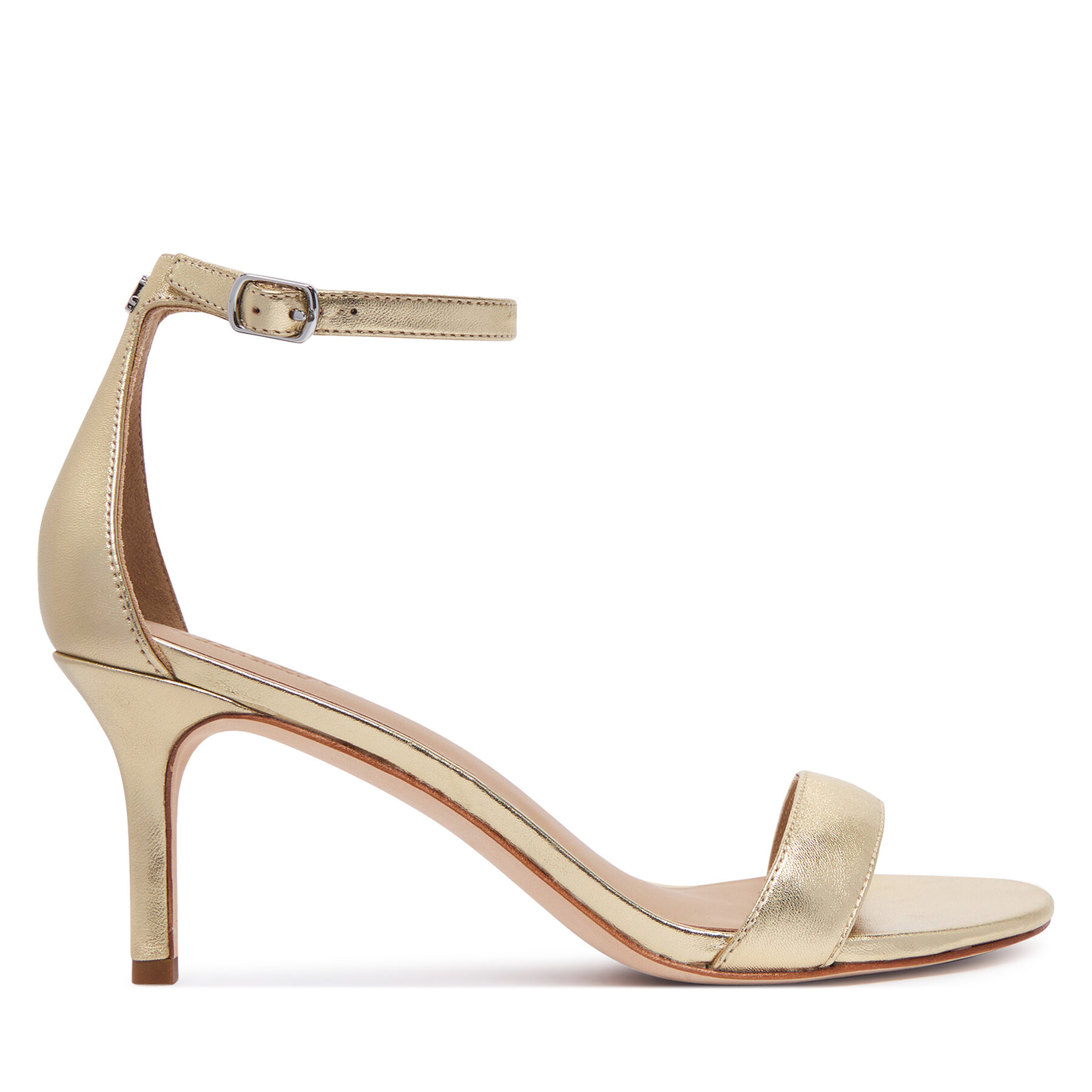 LAUREN RALPH LAUREN Sandały Allie Mid 802978207002 Złoty