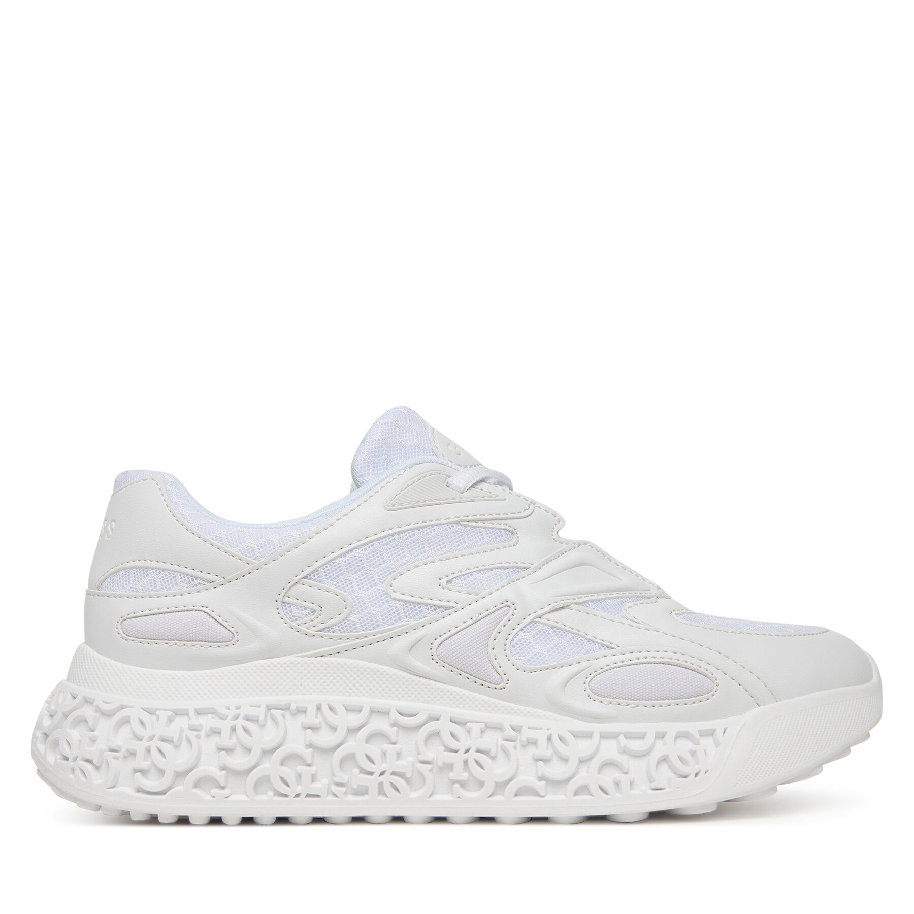 Guess Sneakersy FLTSWA LEA12 Biały