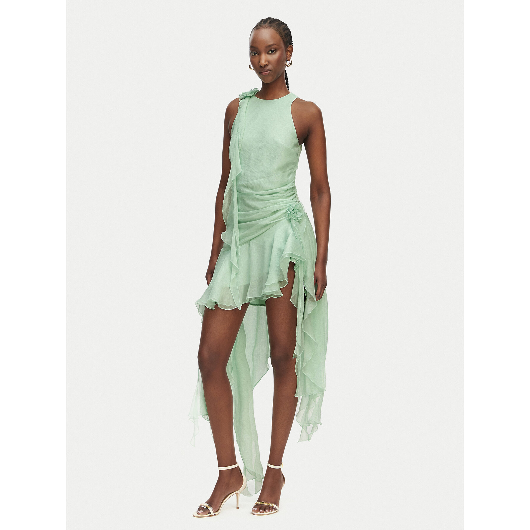 Bardot Sukienka koktajlowa Ivana 59046DB2 Zielony Regular Fit