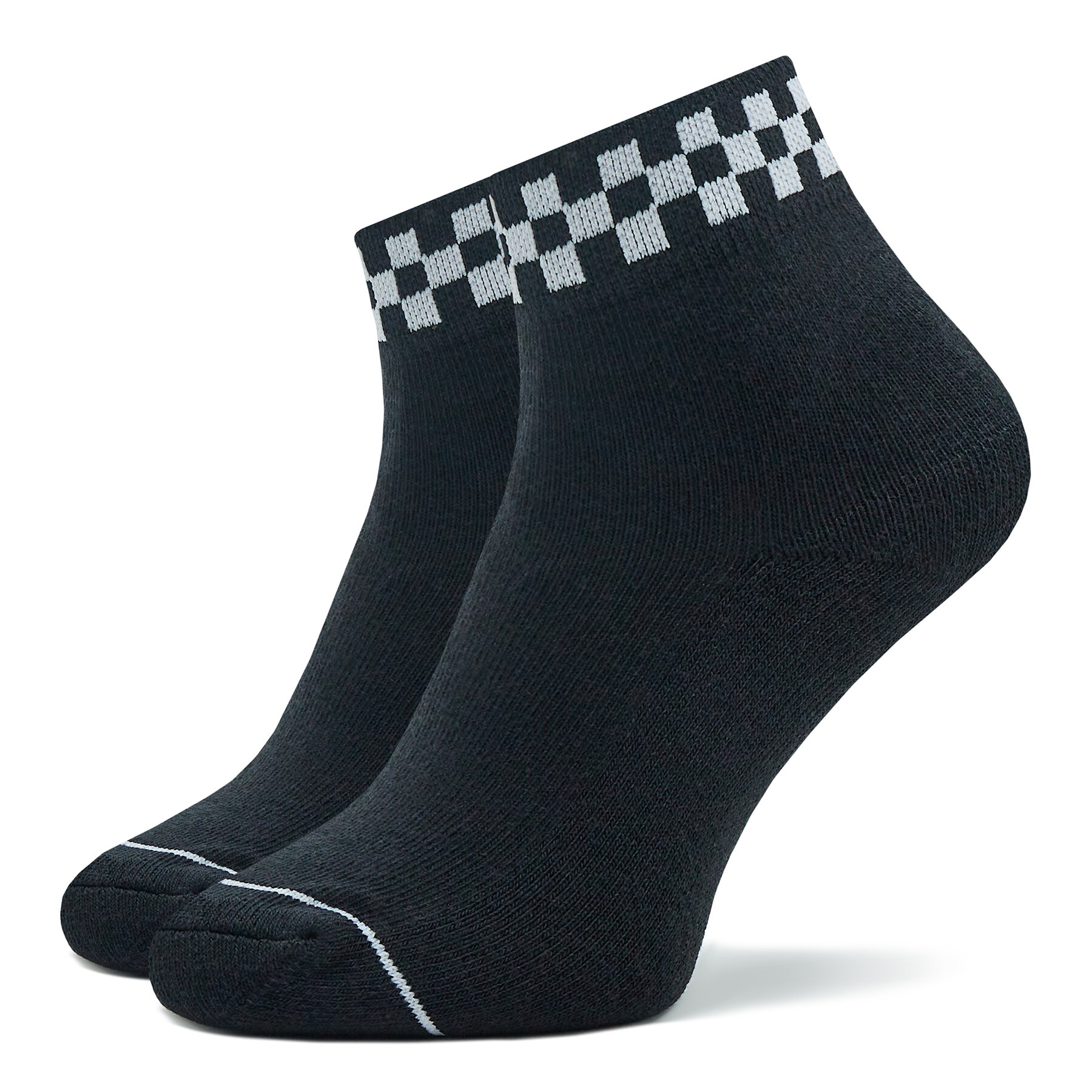 Vans Skarpety długie Peek A Check VN0007BJBLK1 Czarny