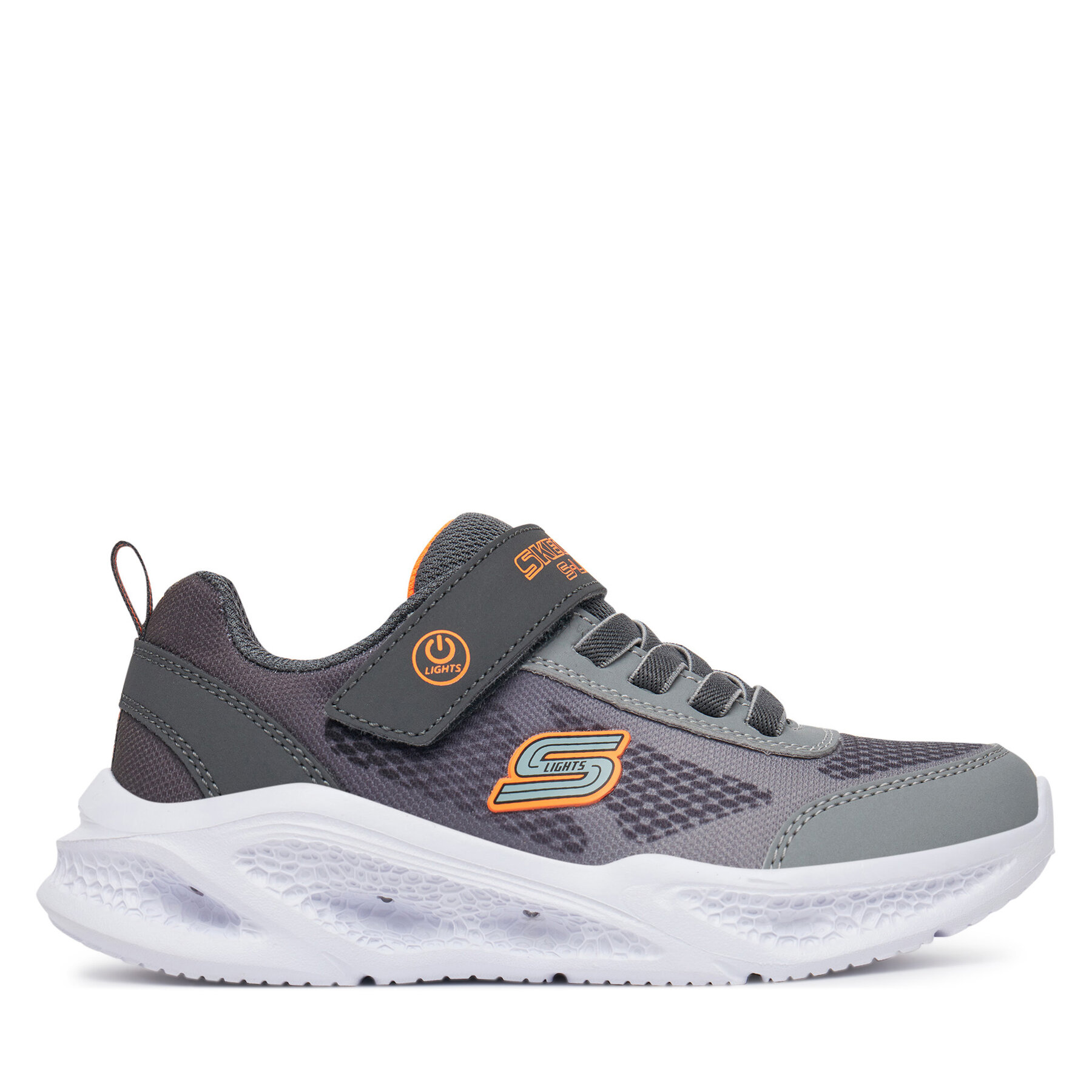 Skechers Sneakersy Meteor-Lights - Krendox 401495L/CCGY Szary
